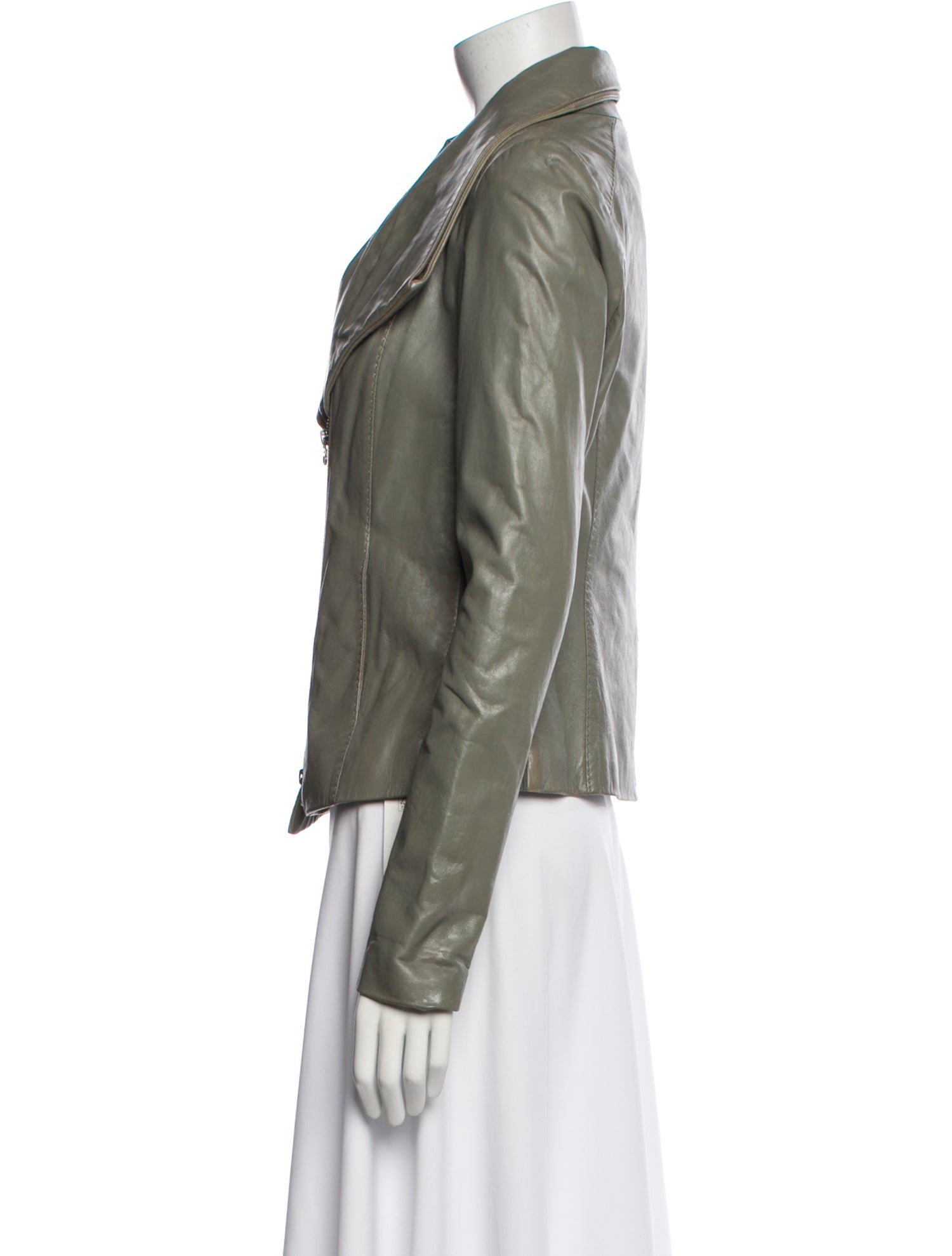 Vince Leather Biker Jacket