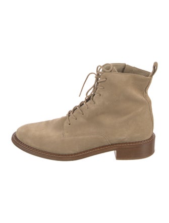 Vince Suede Combat Boots