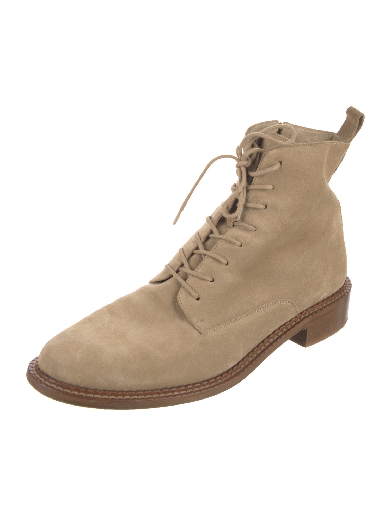 Vince Suede Combat Boots