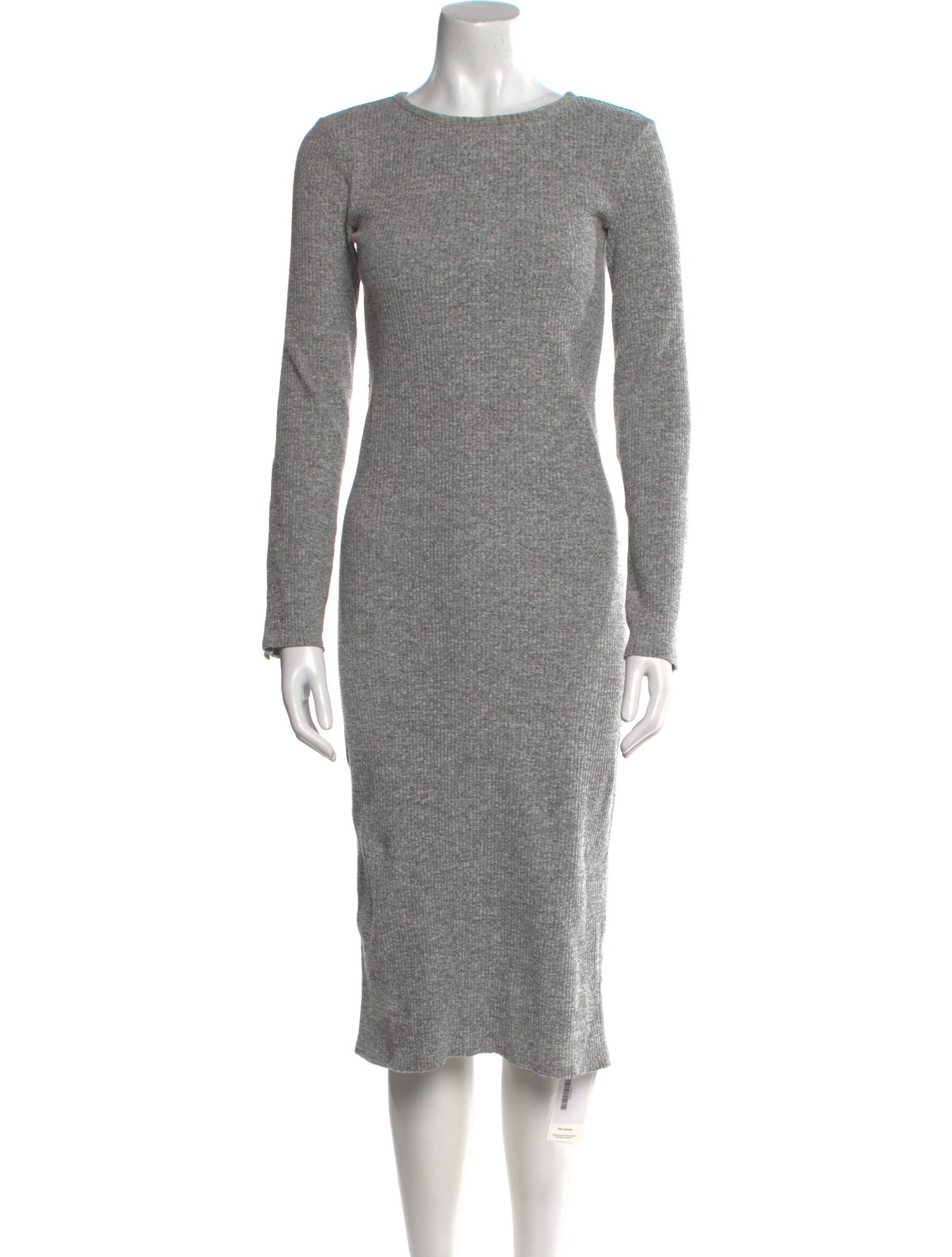 Vince Bateau Neckline Midi Length Dress