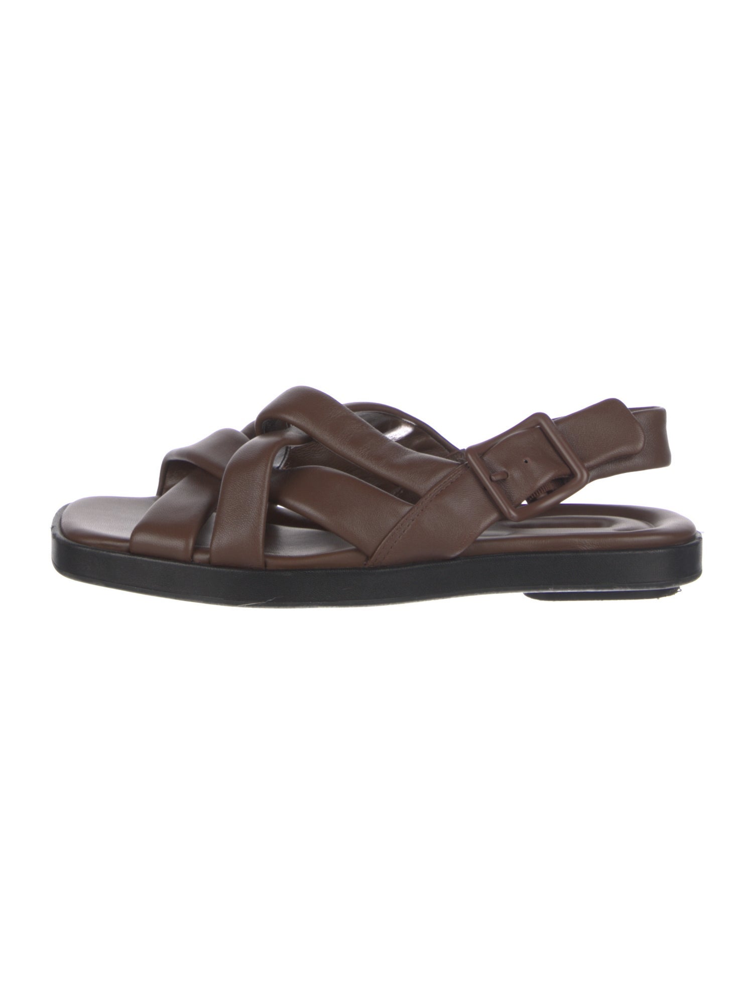 Vince Leather Slingback Sandals