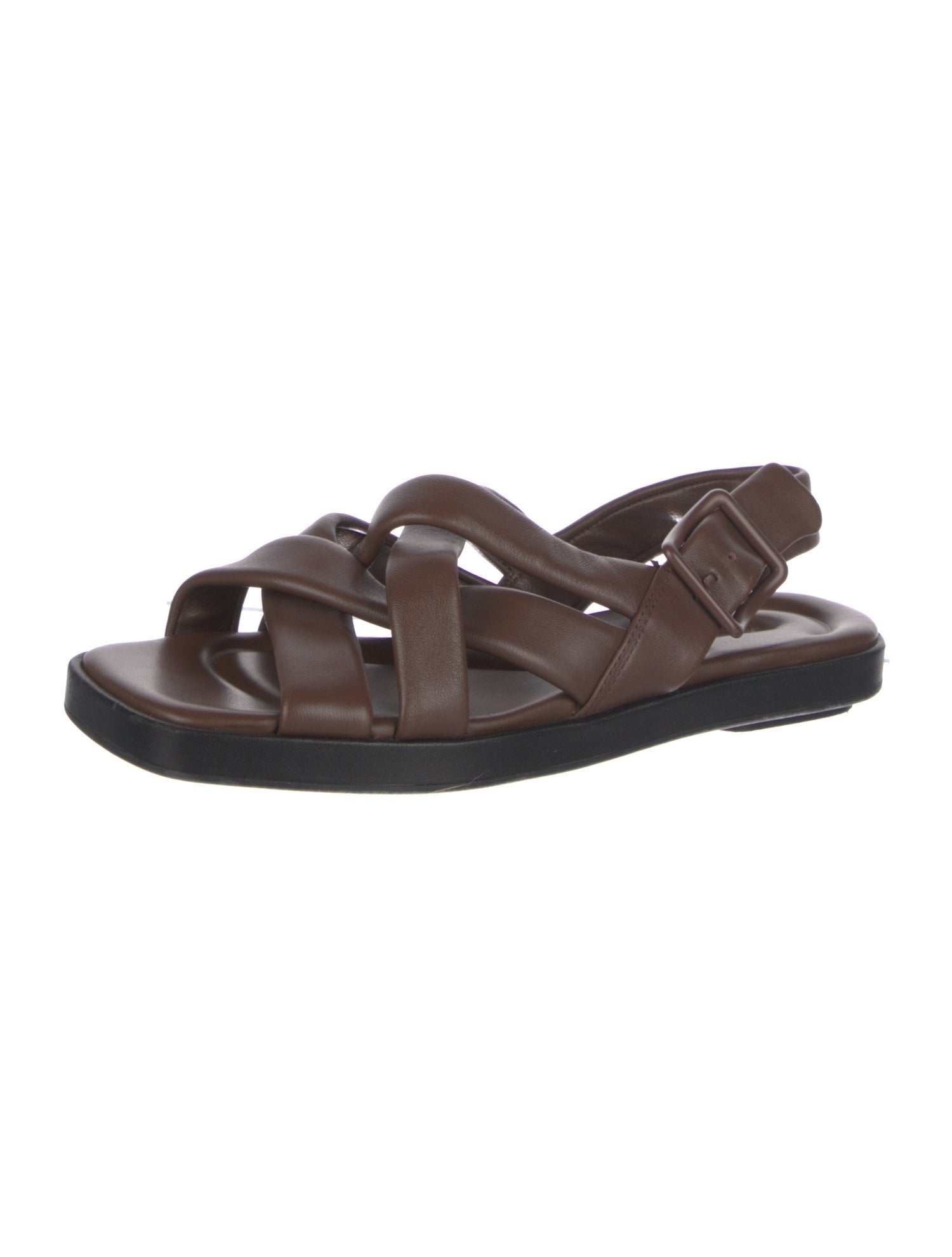 Vince Leather Slingback Sandals