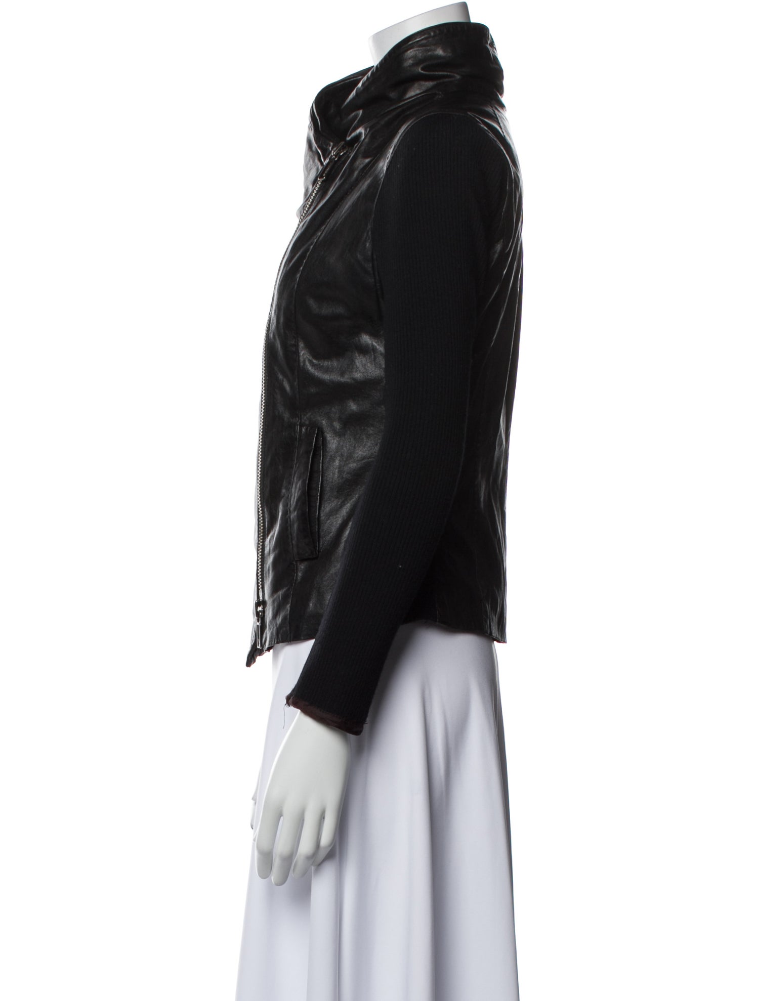 Vince Leather Biker Jacket