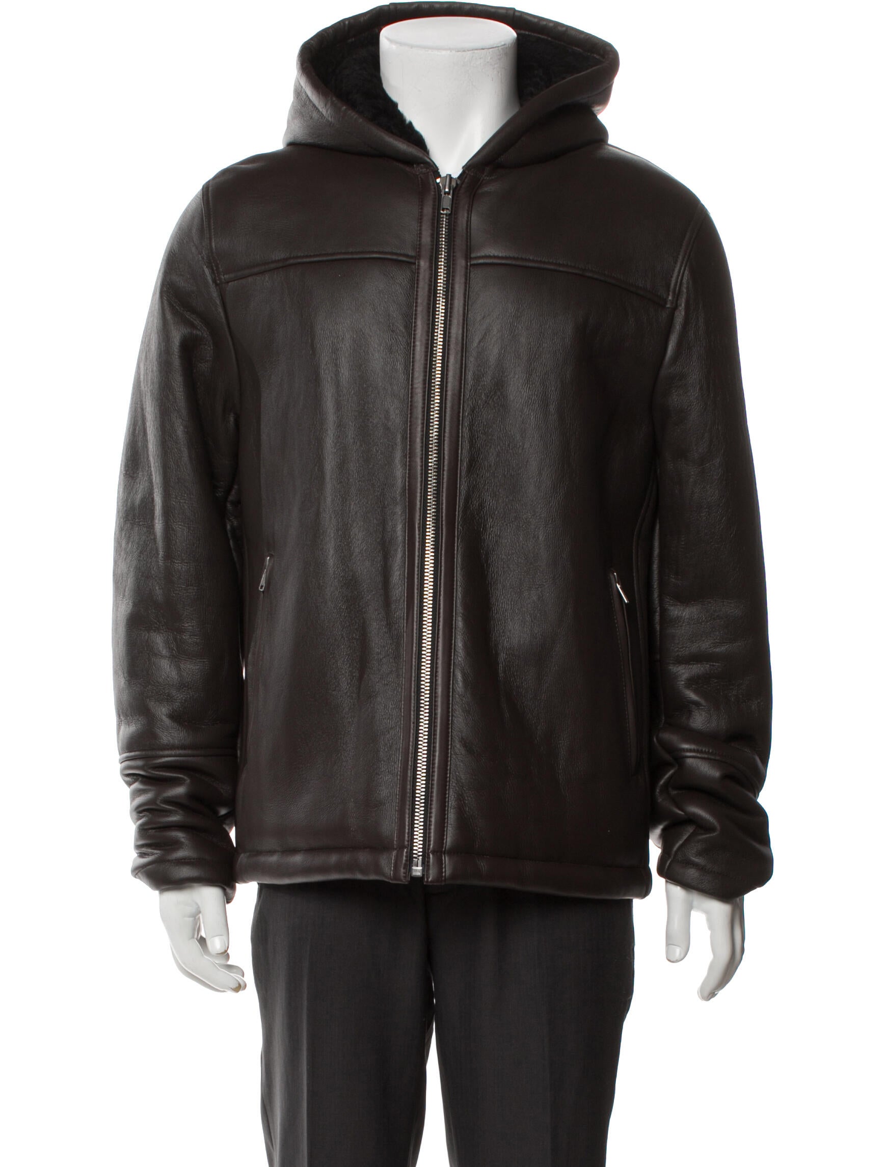 Vince Lamb Fur Moto Jacket