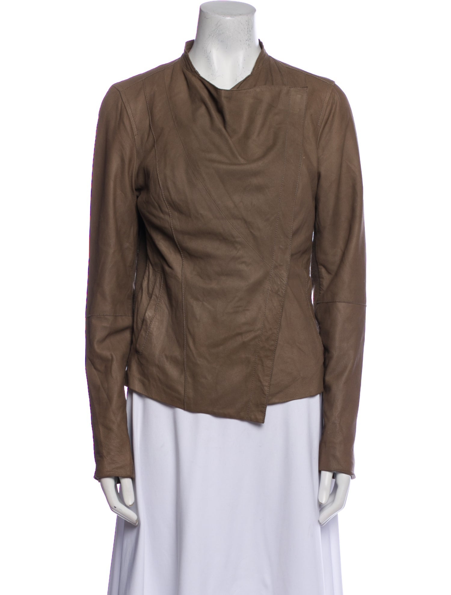 Vince Leather Biker Jacket