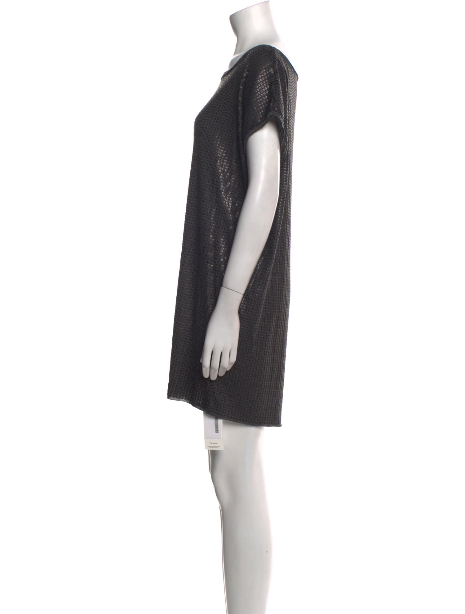 Vince Bateau Neckline Mini Dress w/ Tags