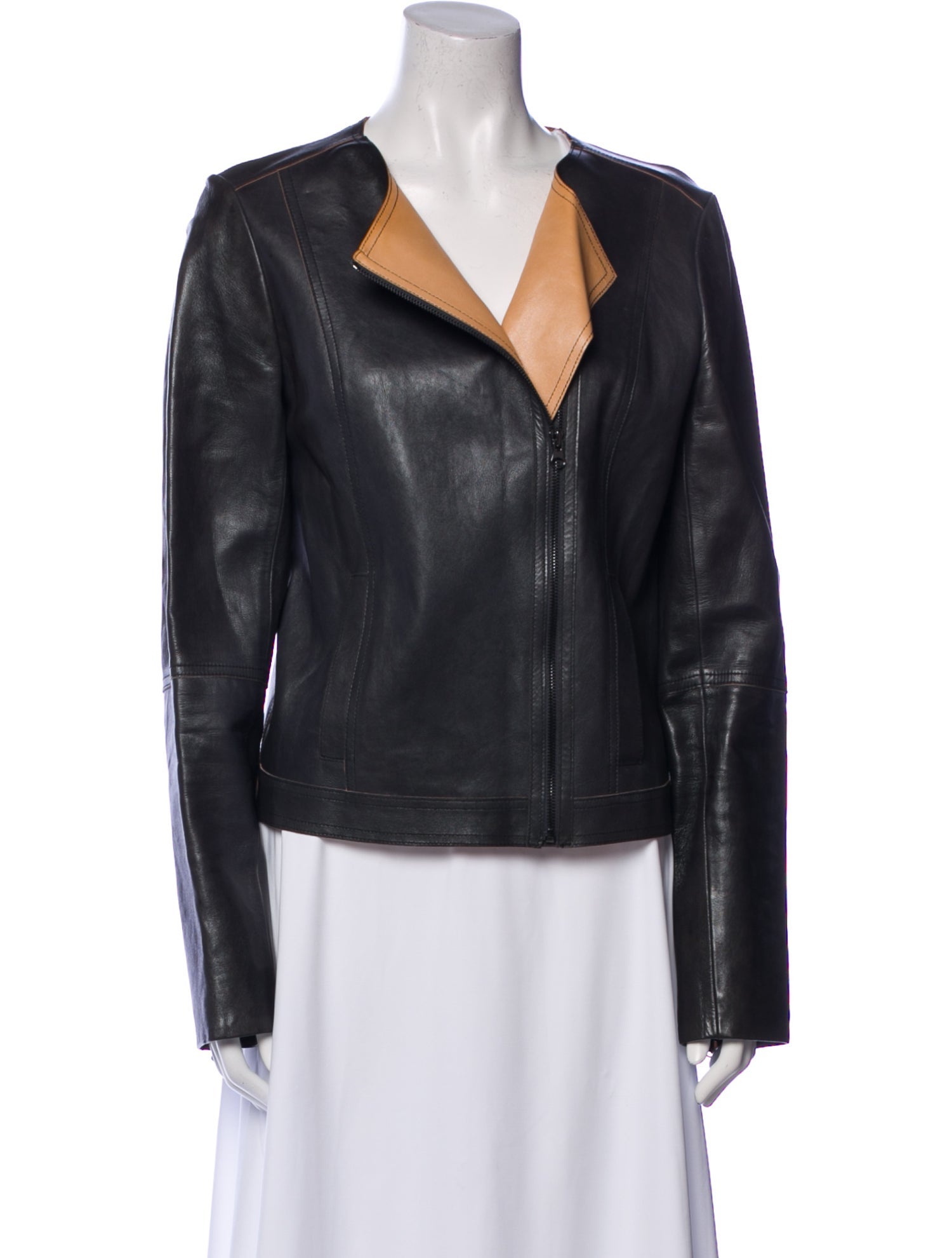 Vince Leather Biker Jacket