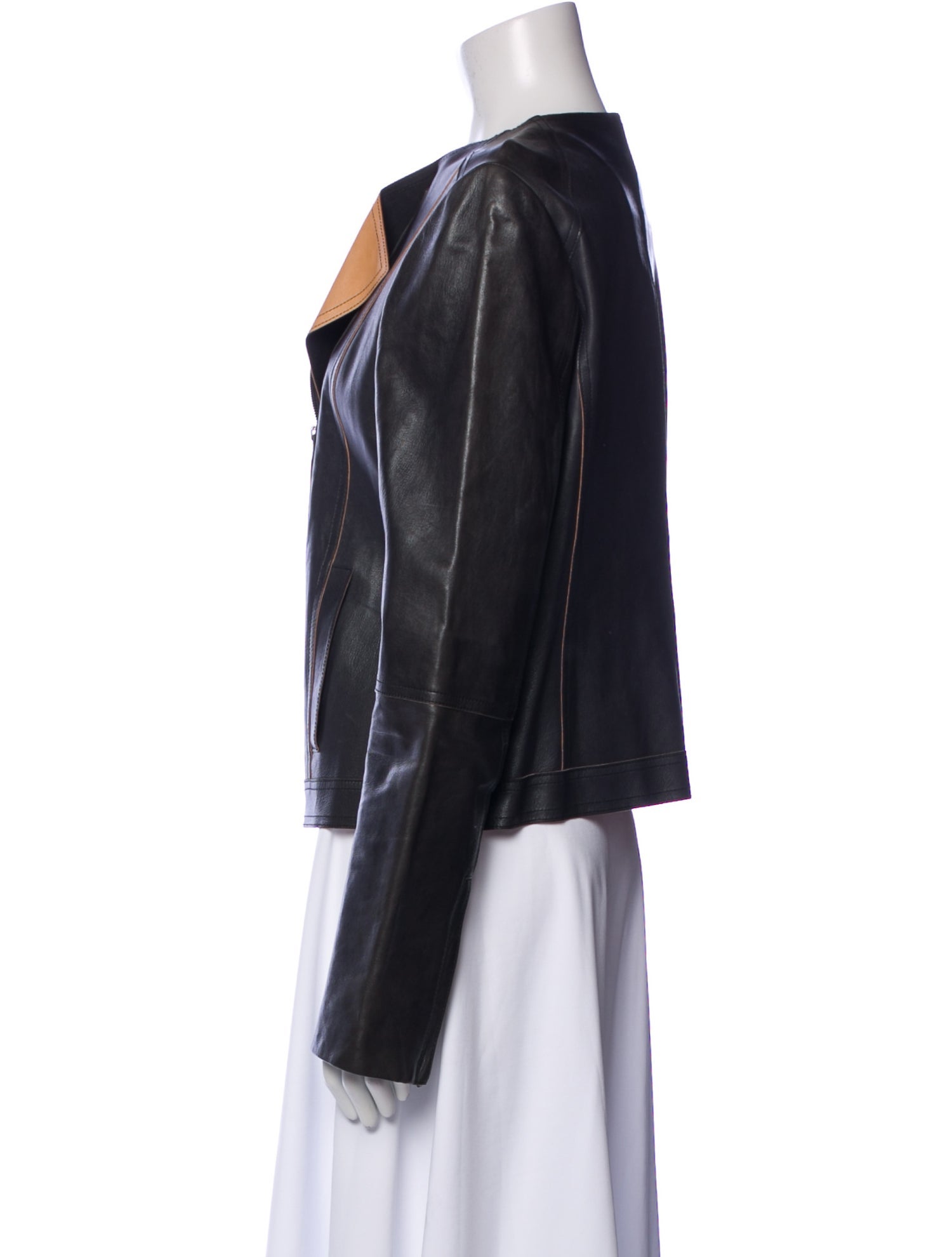 Vince Leather Biker Jacket