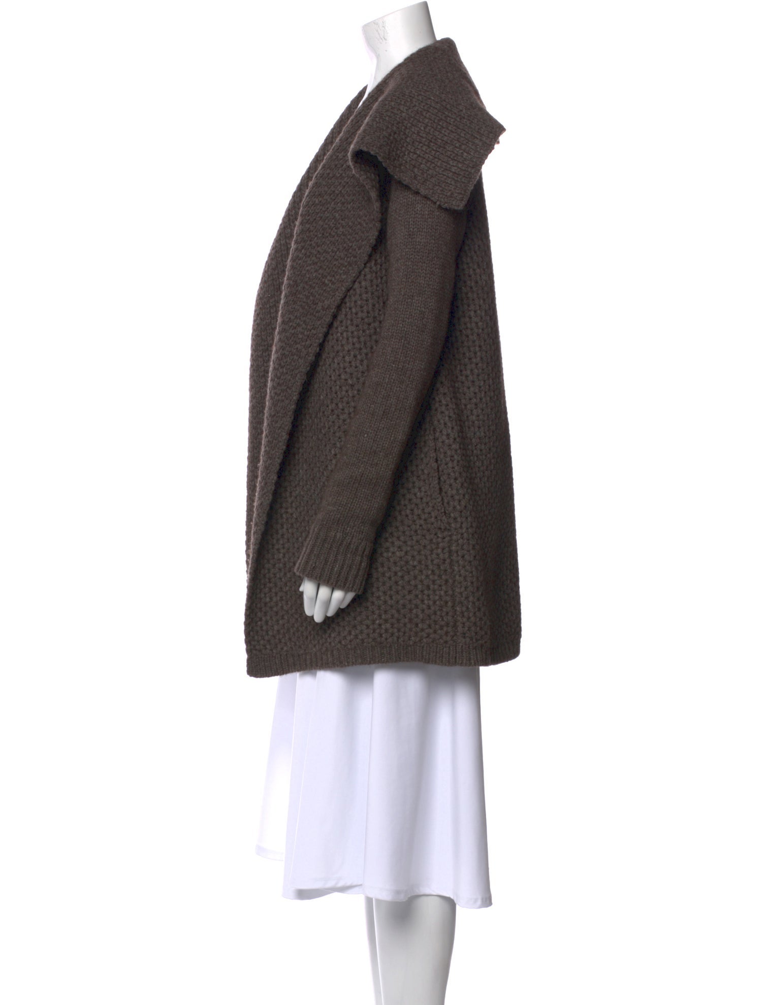 Vince Wool Open Front Sweater