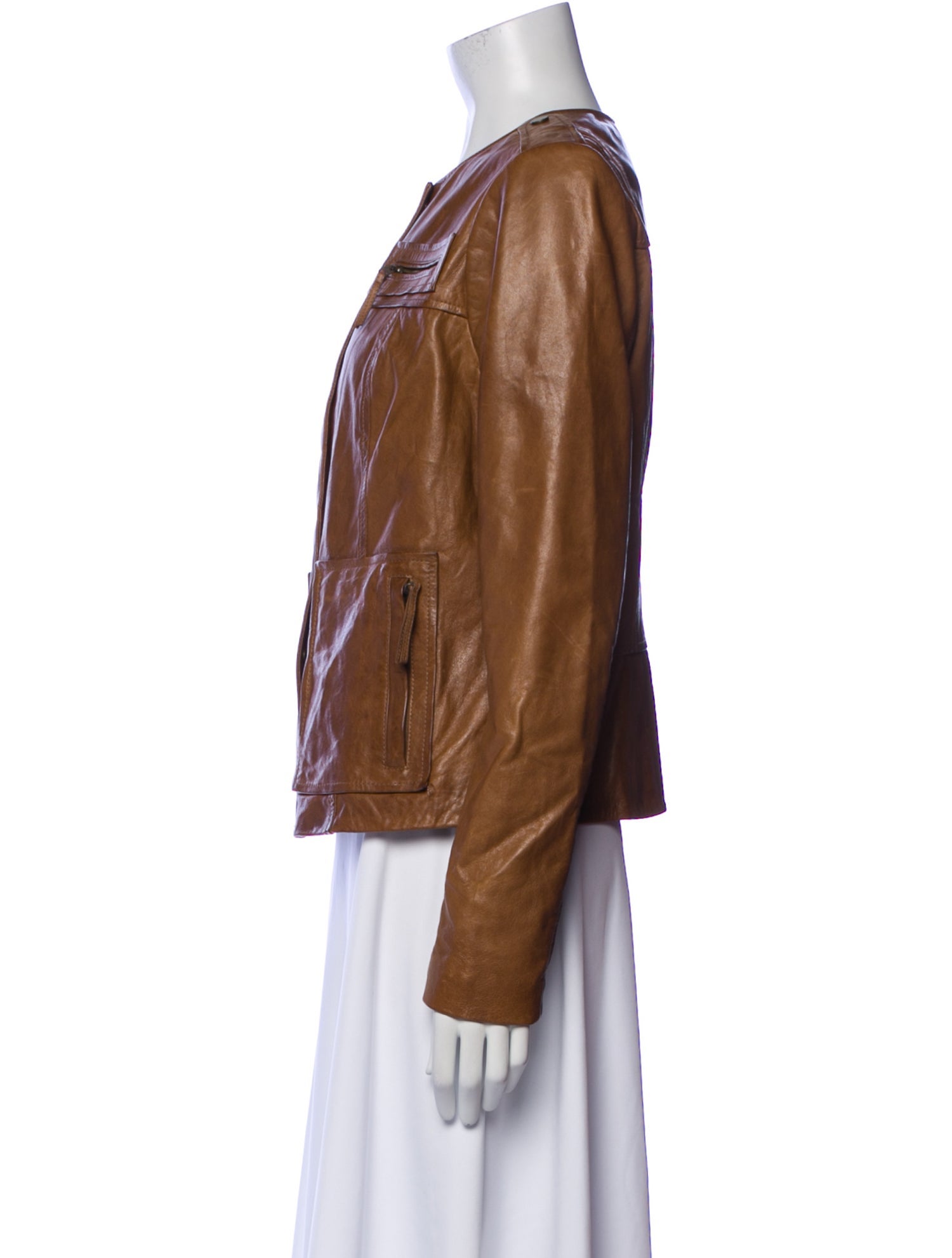 Vince Leather Biker Jacket