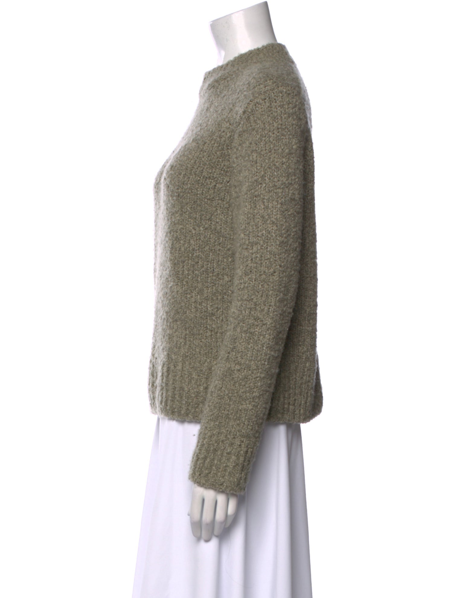 Vince Merino Wool Mock Neck Sweater