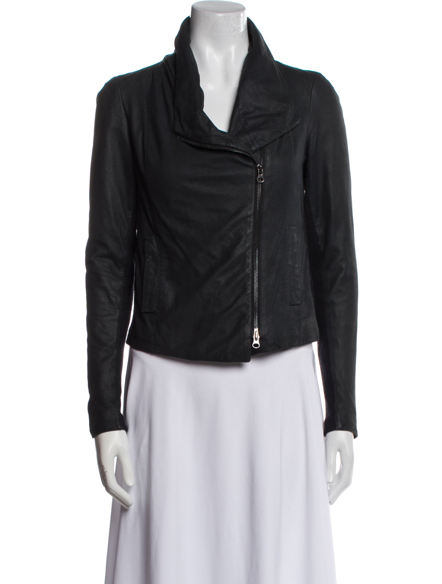 Vince Leather Biker Jacket