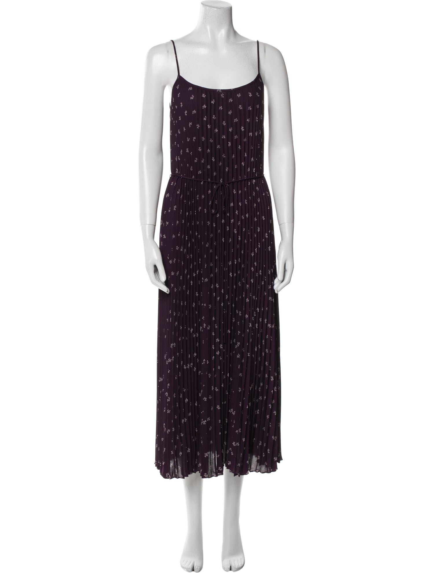 Vince Printed Long Dress