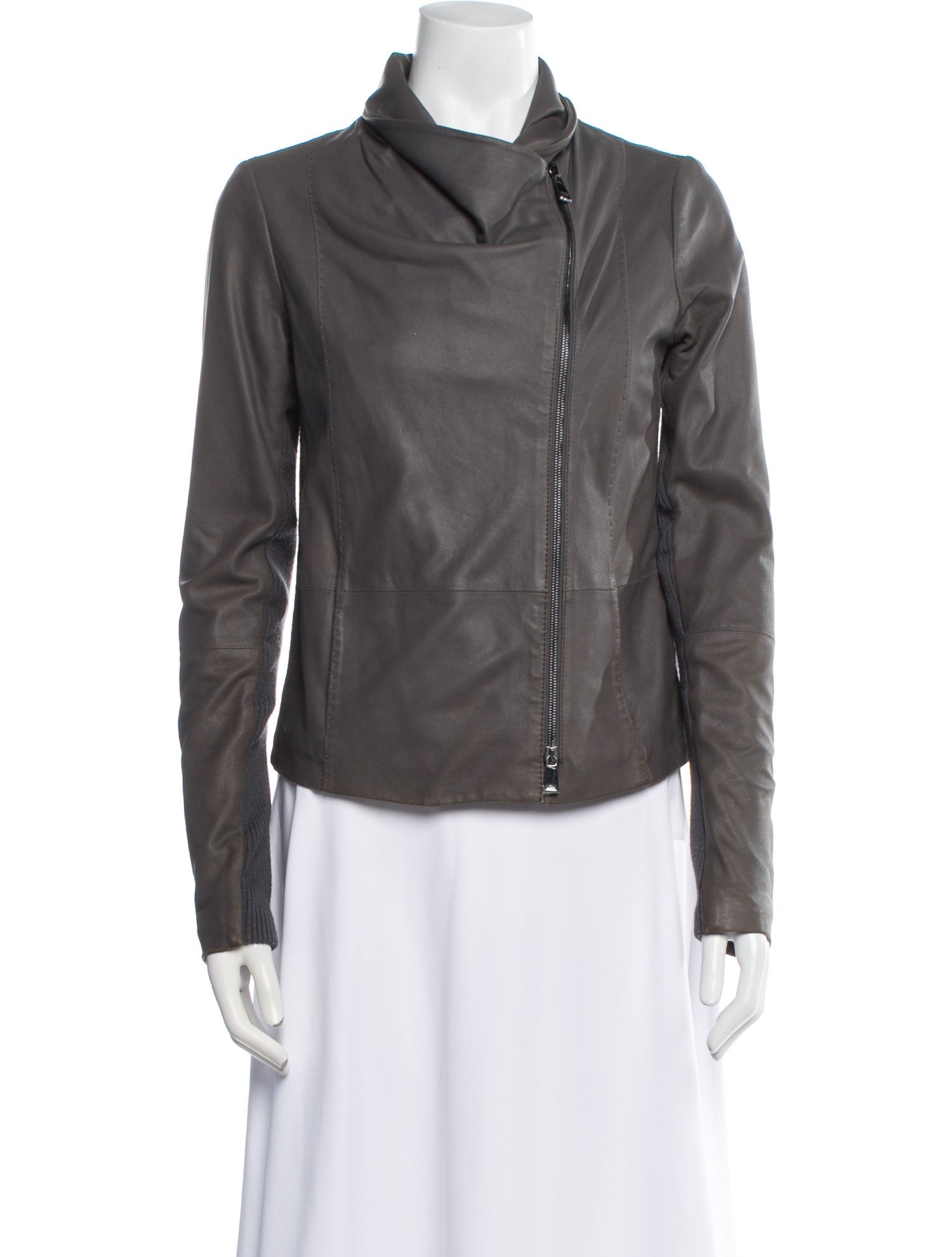 Vince Leather Biker Jacket