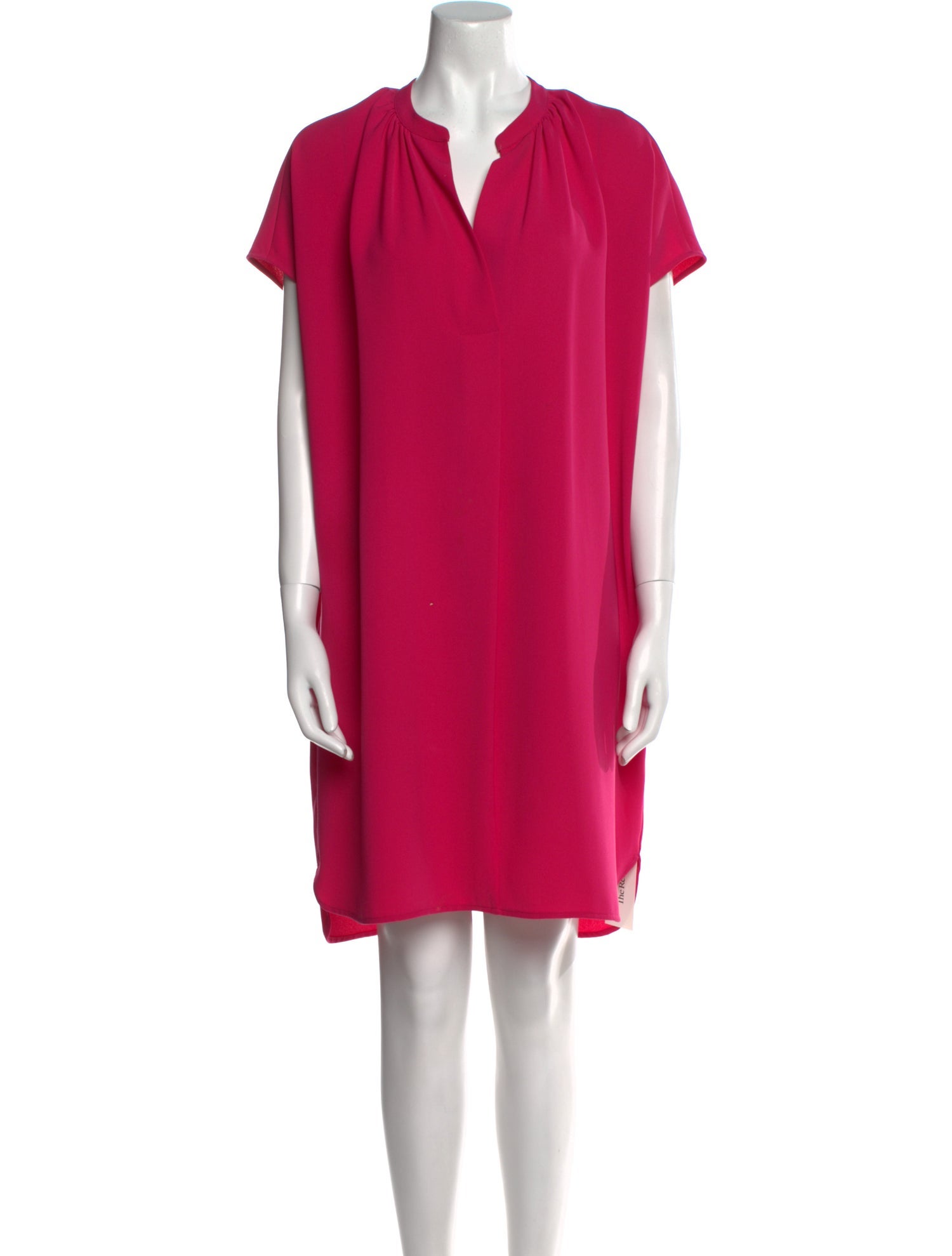 Vince V-Neck Mini Dress