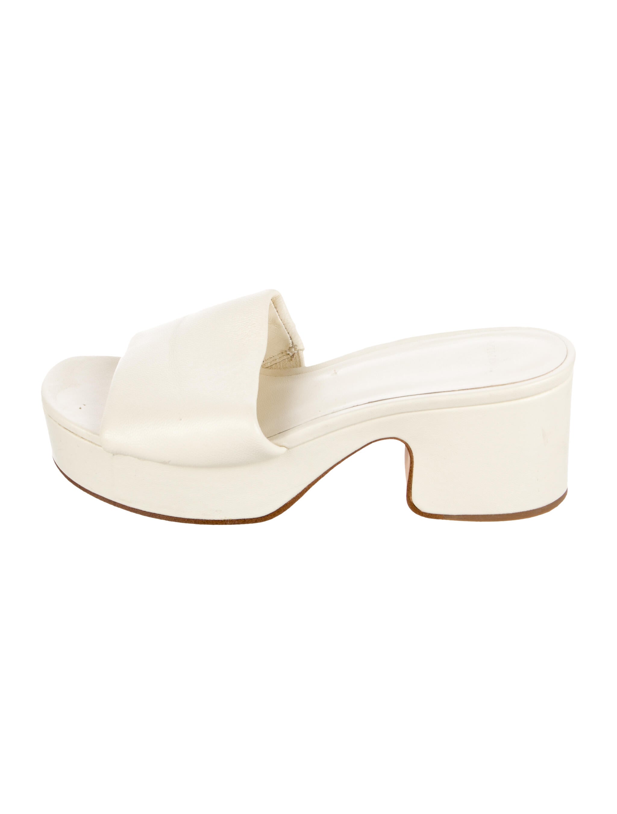 Vince Leather Slides