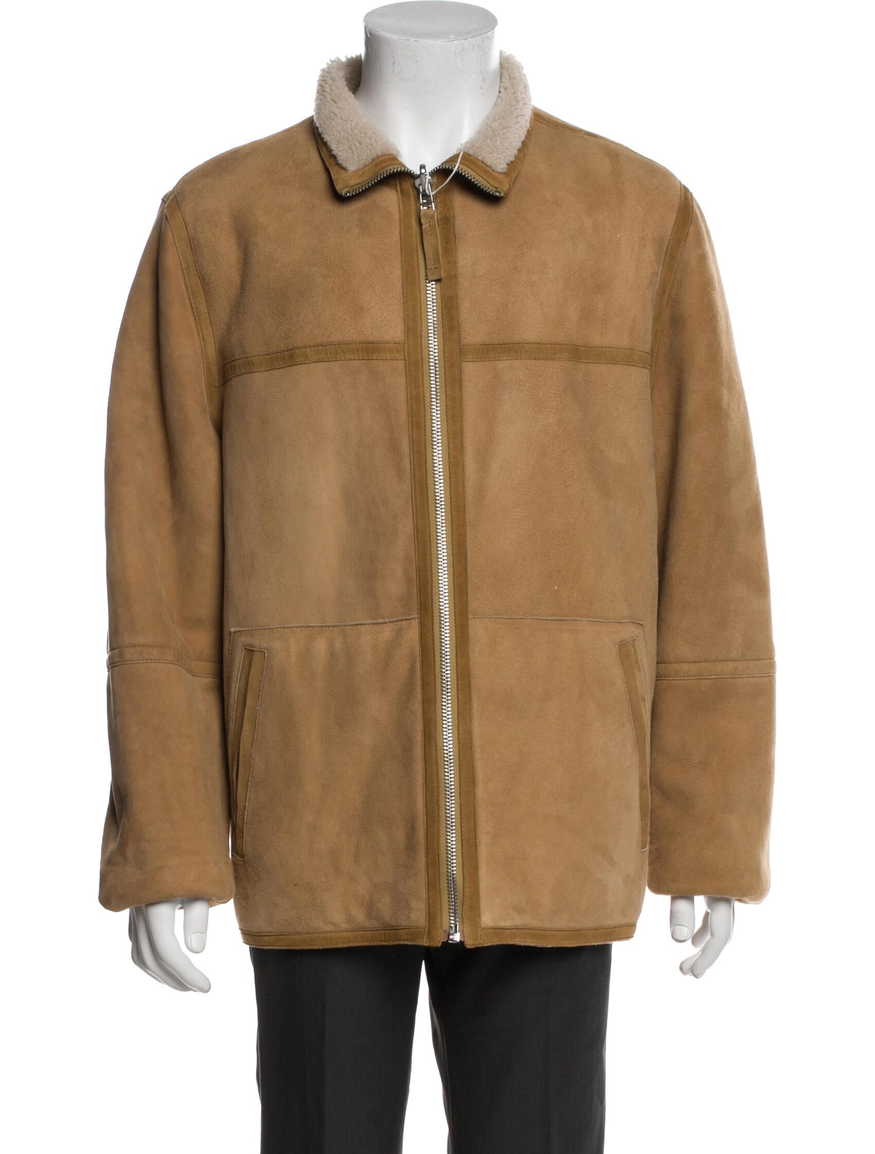 Vince Shearling Utility Jacket