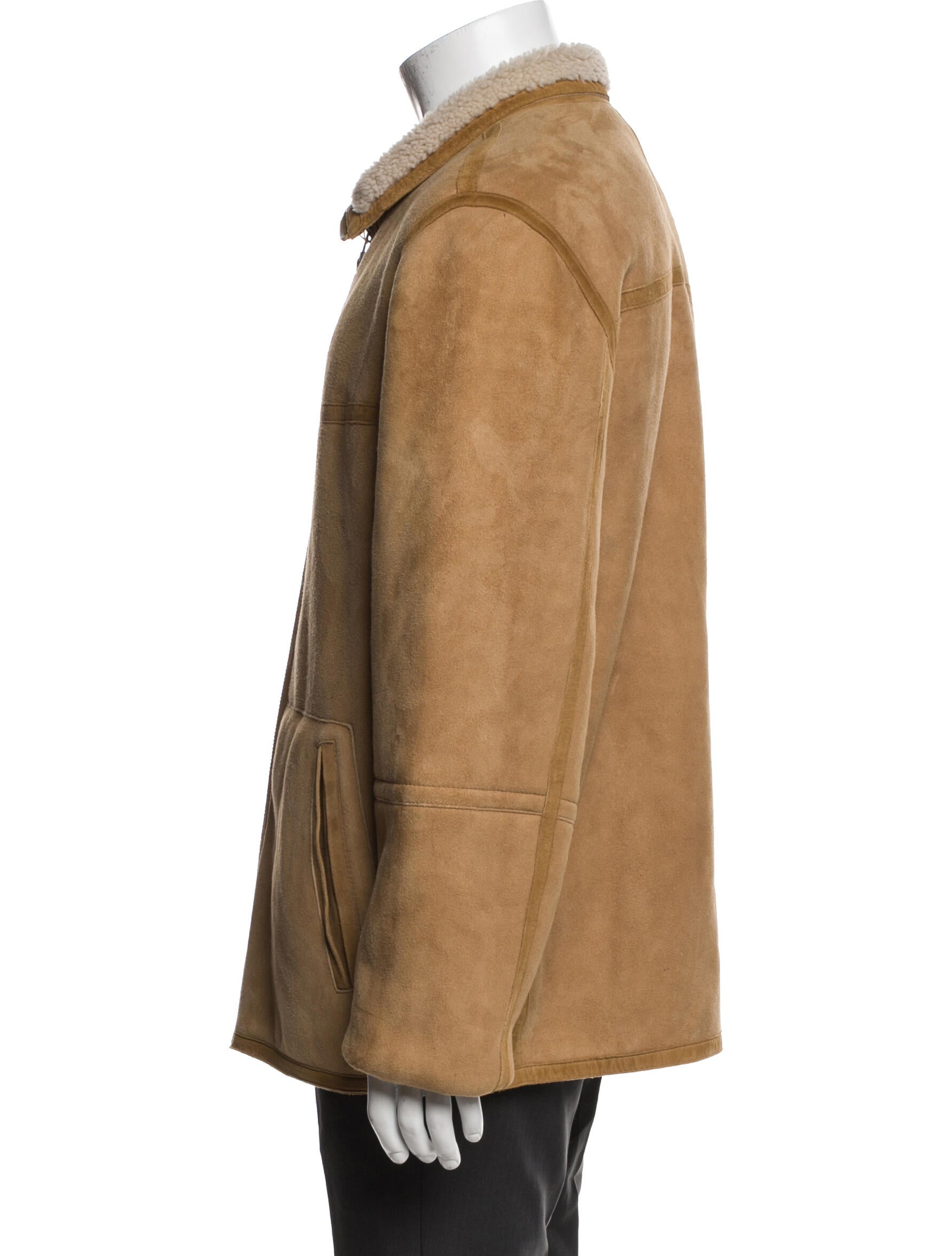Vince Shearling Utility Jacket