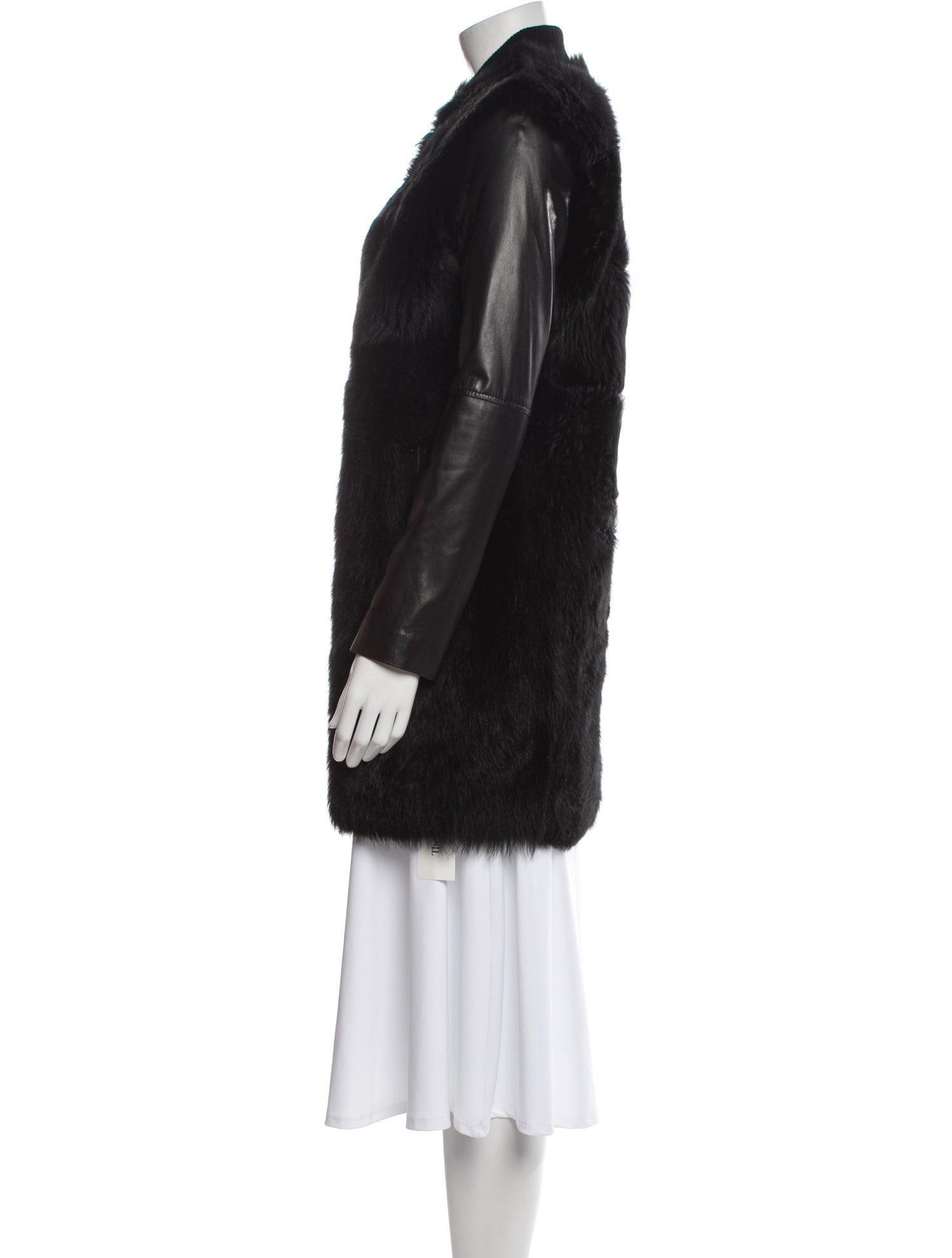 Vince Shearling Fur Coat