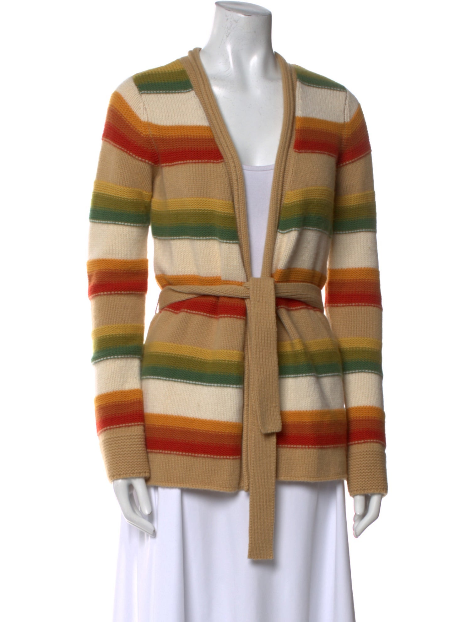 Vince Cashmere Striped Sweater