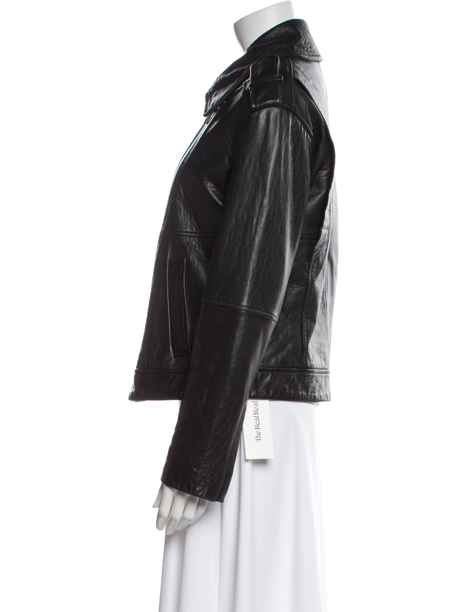 Vince Leather Biker Jacket