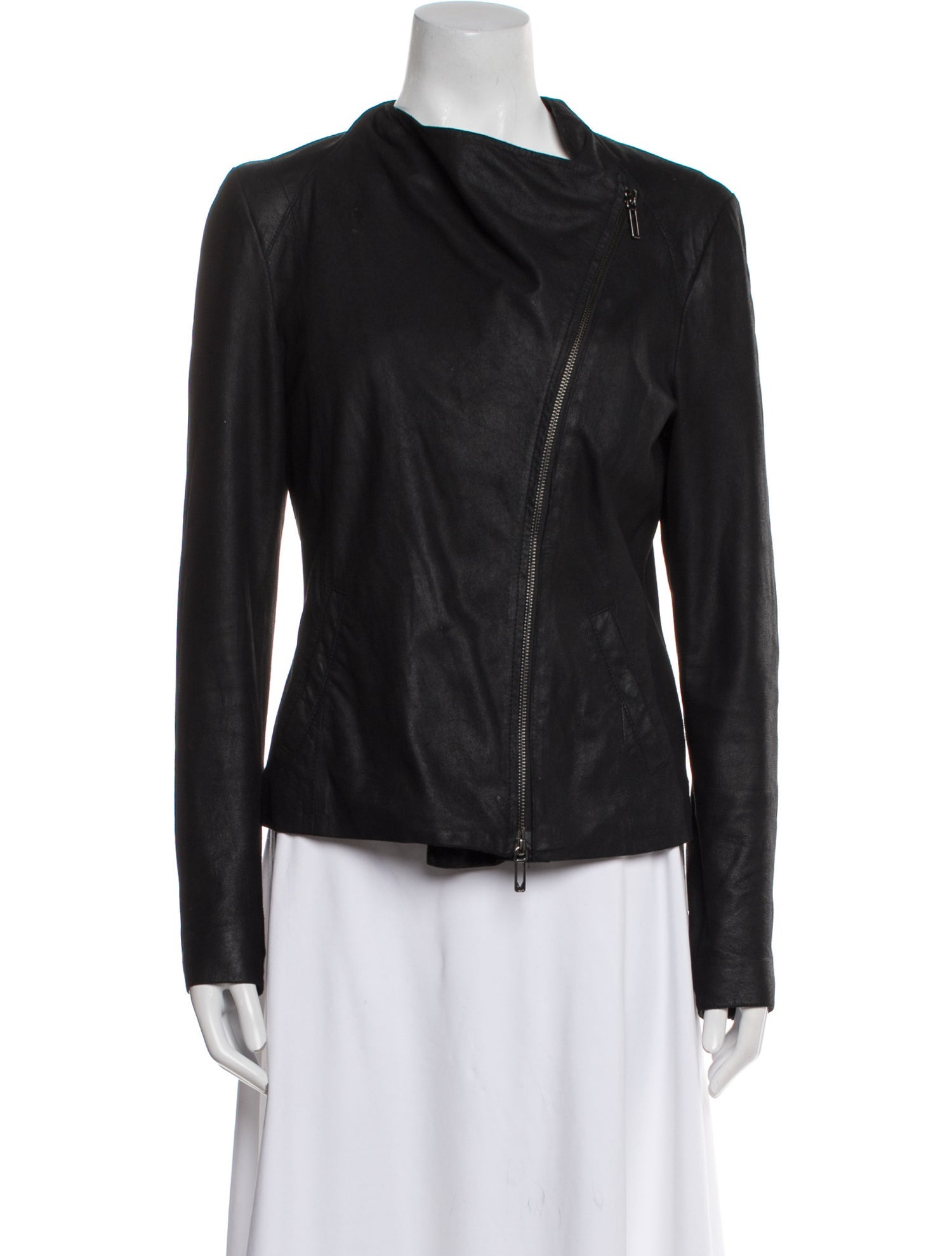 Vince Leather Biker Jacket