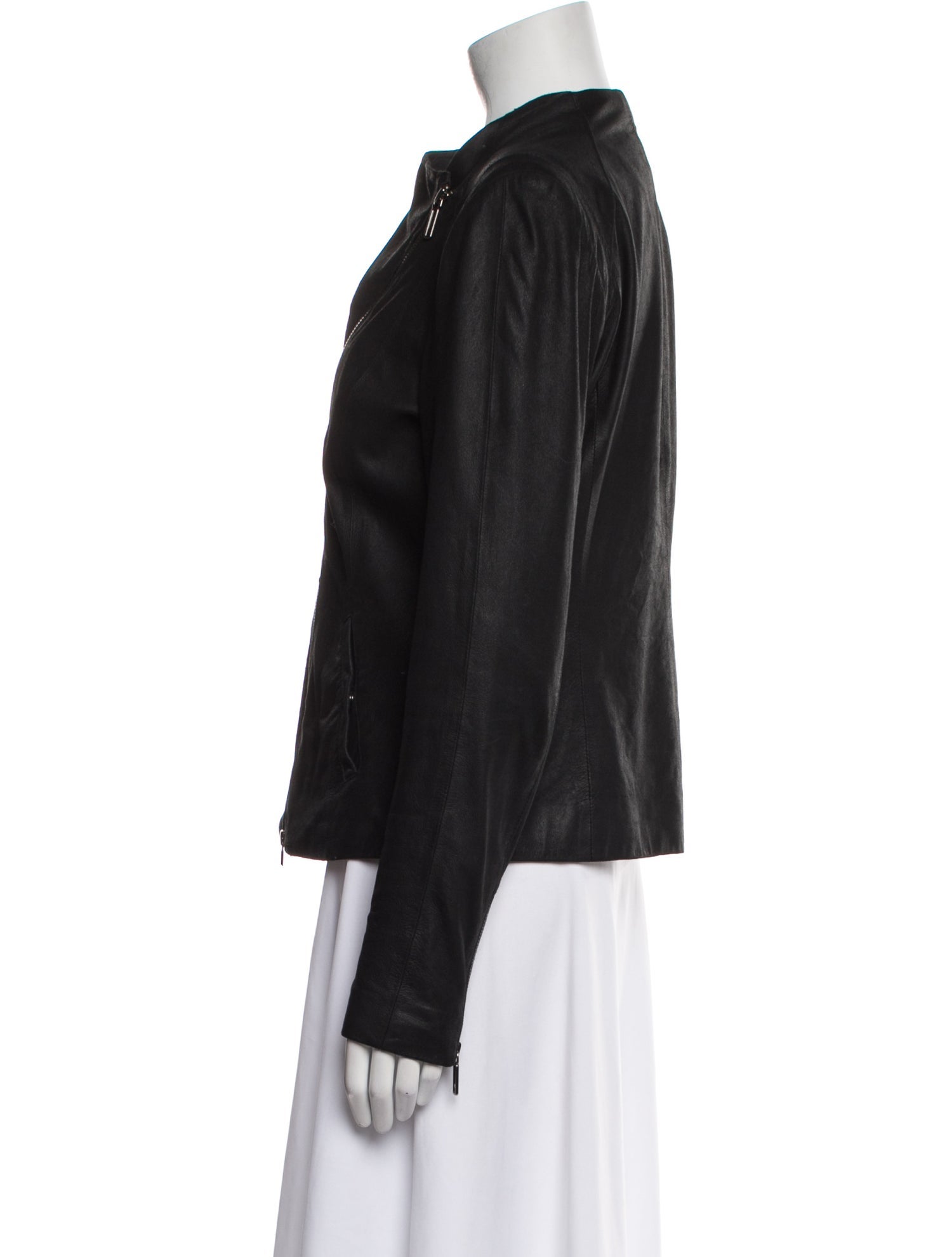 Vince Leather Biker Jacket