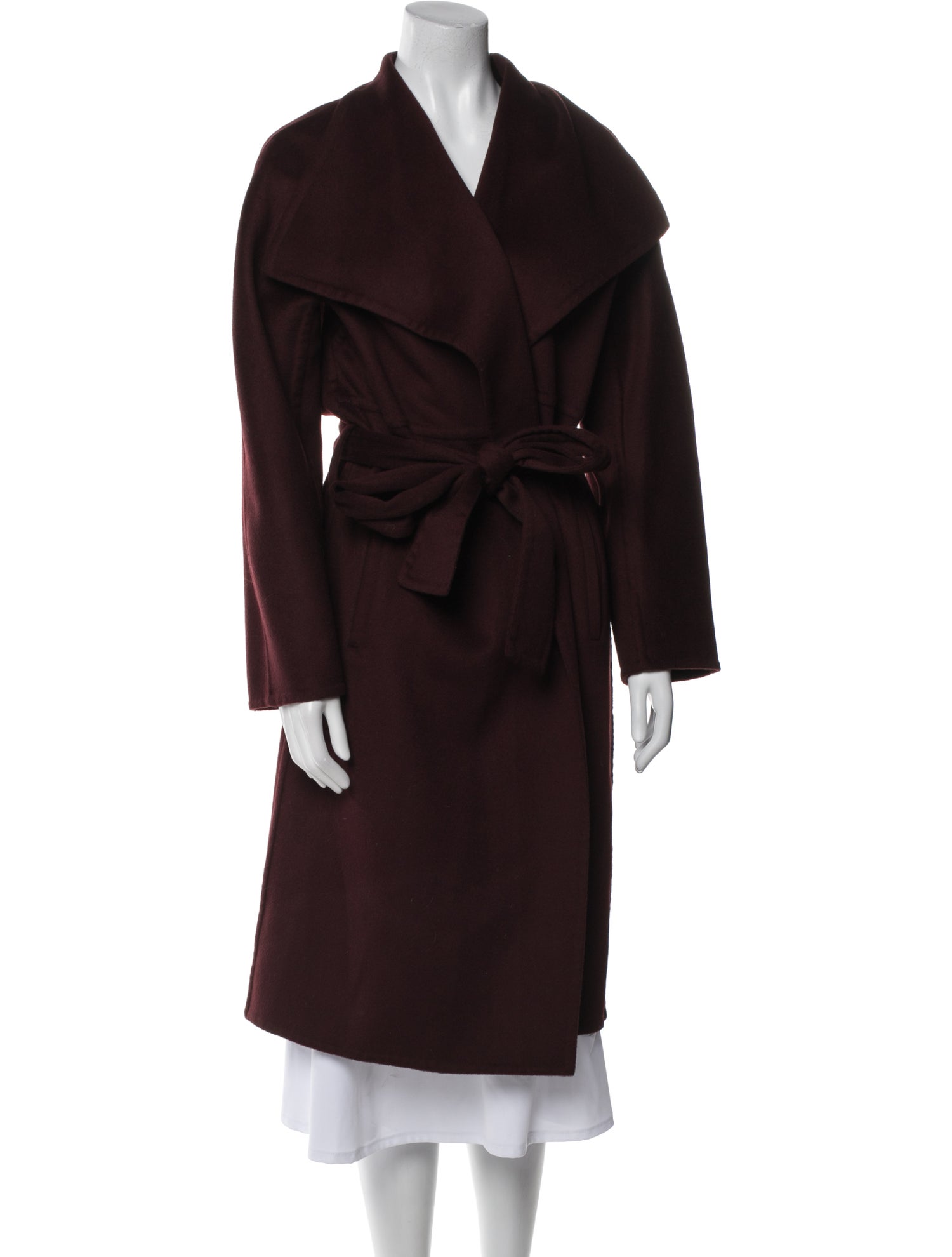 Vince Wool Faux Fur Coat