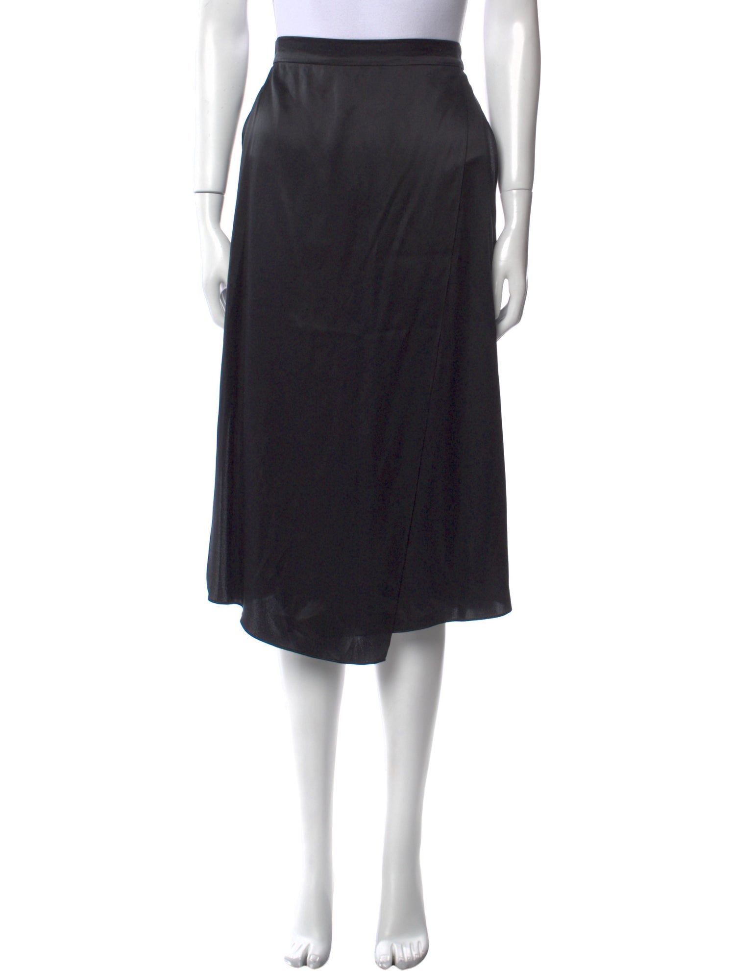 Vince Silk Midi Length Skirt