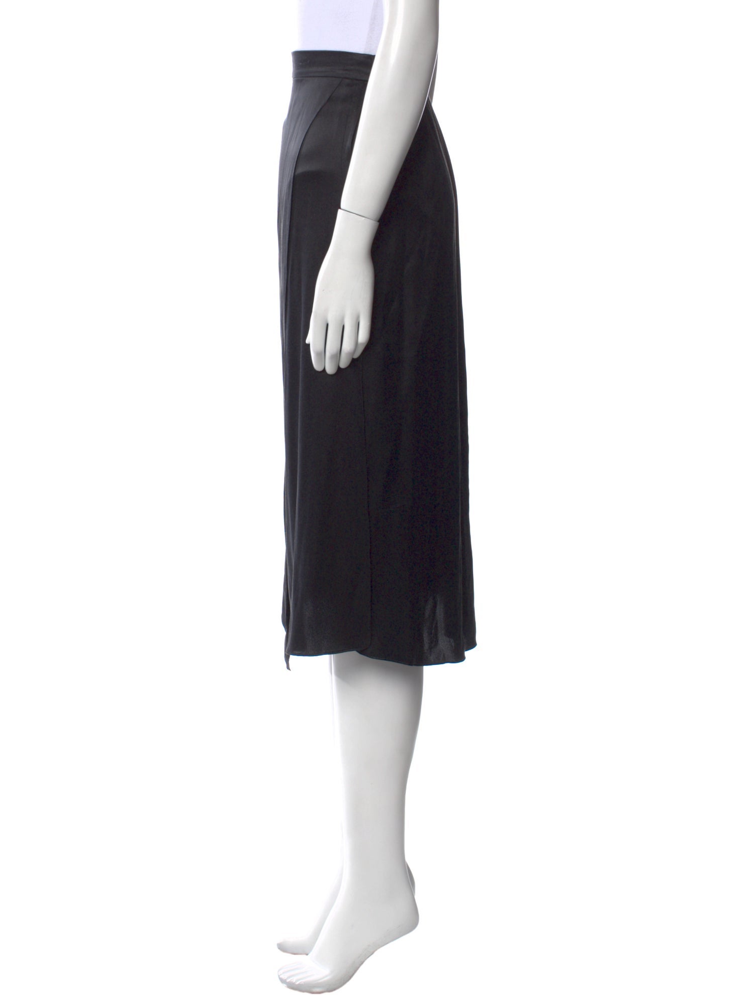 Vince Silk Midi Length Skirt