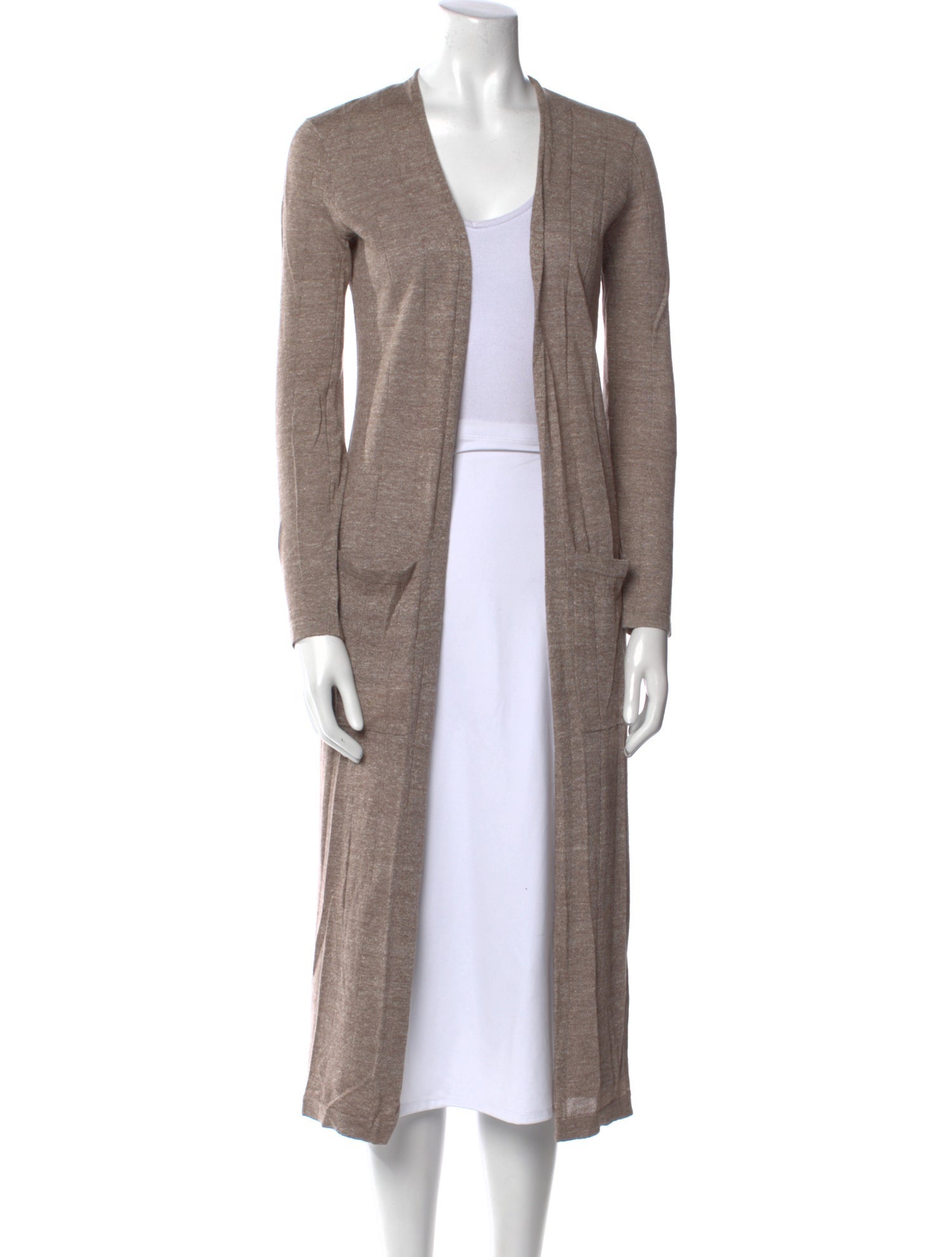 Vince Merino Wool Open Front Sweater