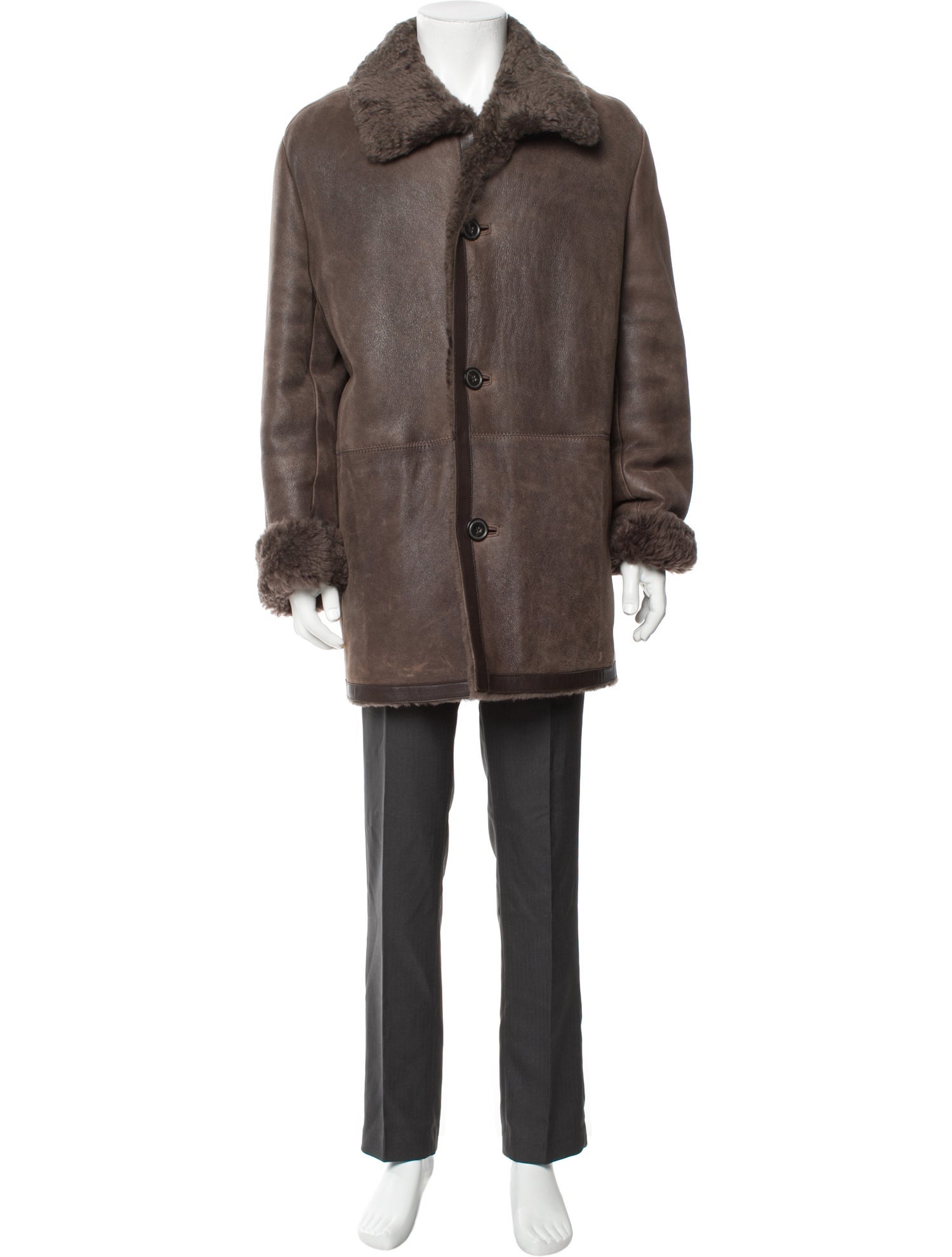 Vince Shearling Overcoat
