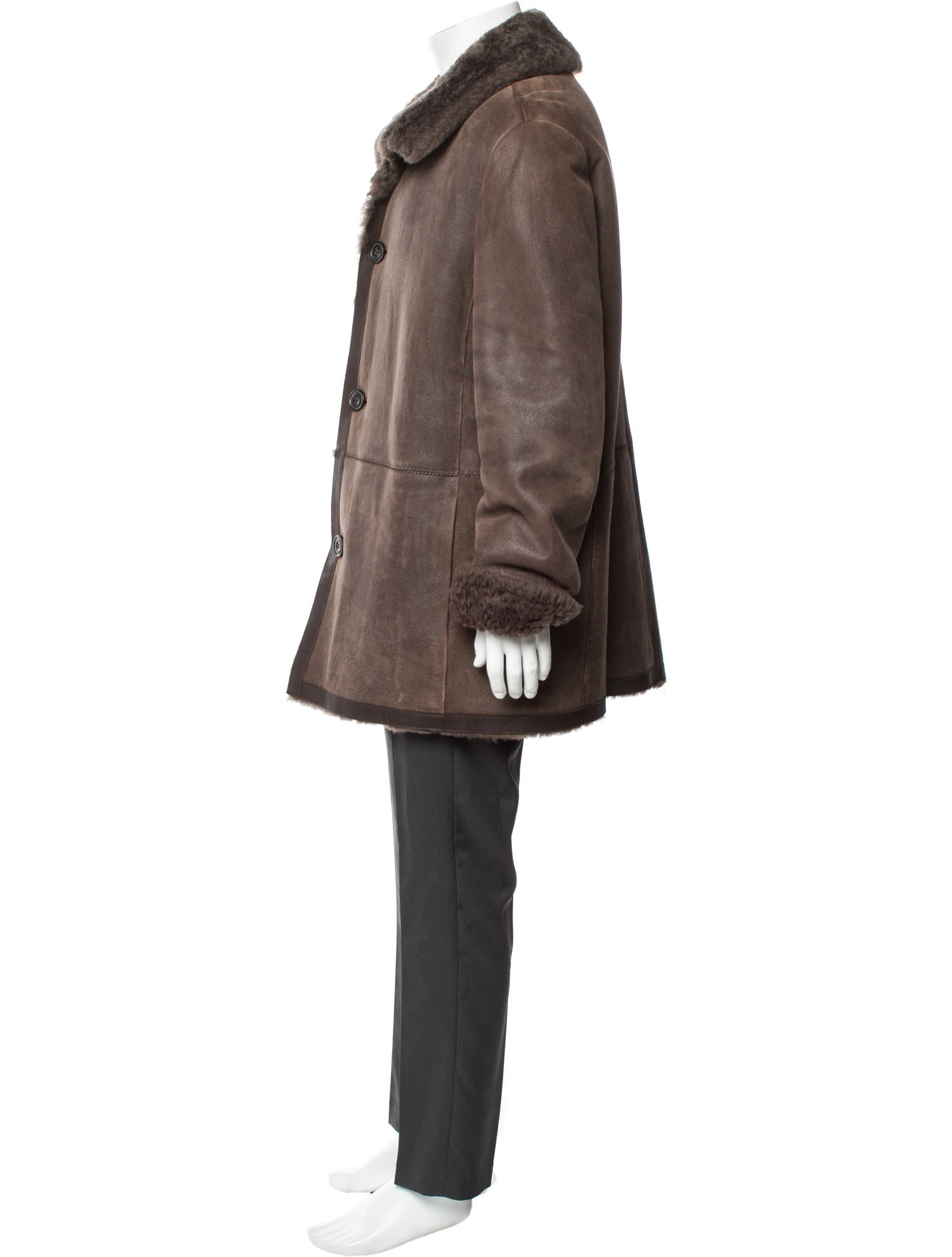 Vince Shearling Overcoat