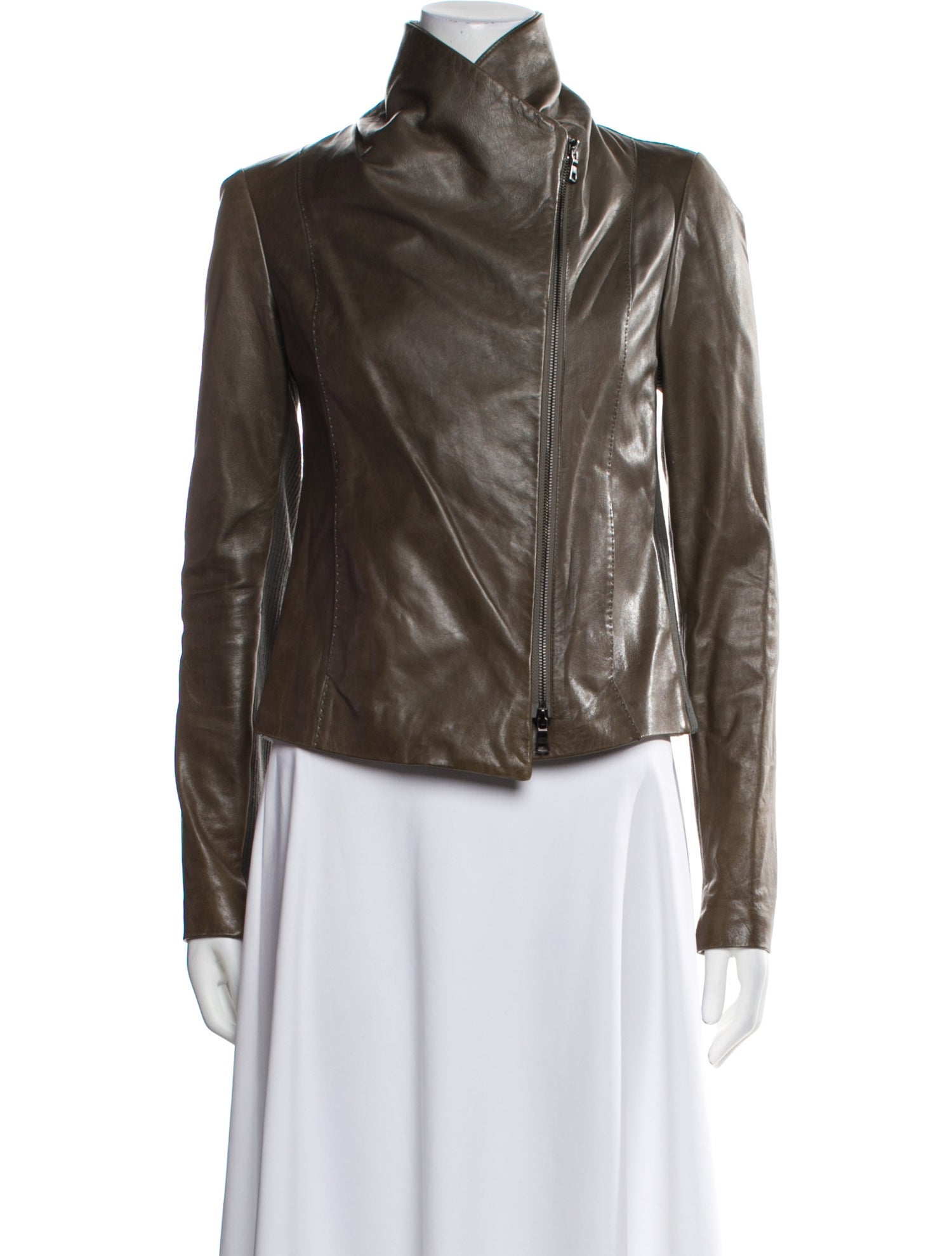 Vince Leather Biker Jacket