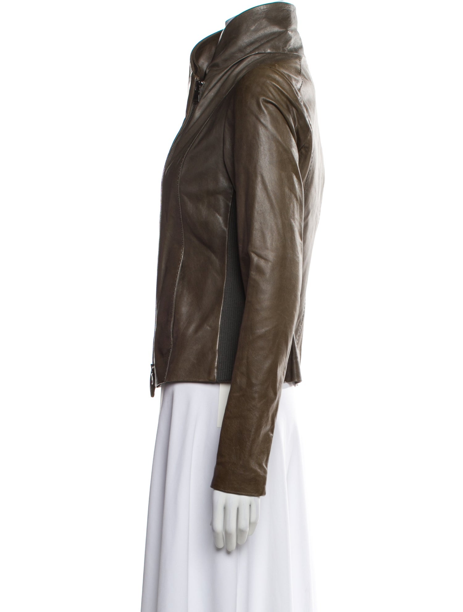 Vince Leather Biker Jacket