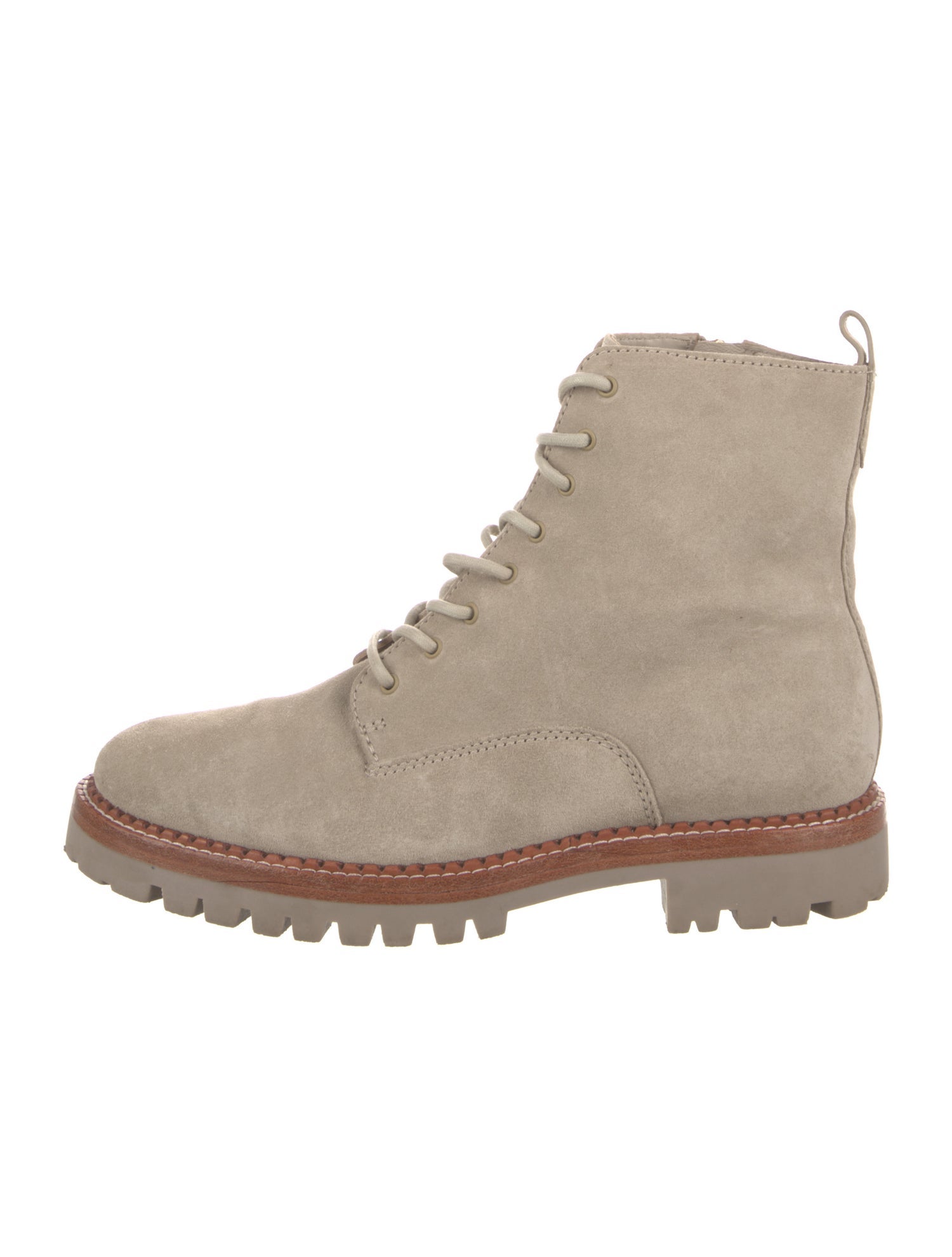Vince Suede Combat Boots