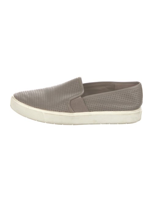 Vince Leather Colorblock Pattern Espadrilles