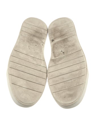 Vince Leather Colorblock Pattern Espadrilles