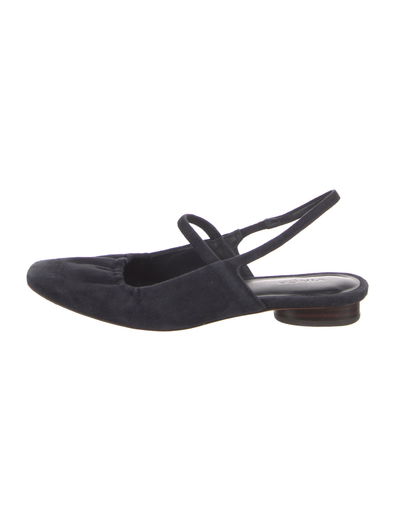 Vince Suede Slingback Flats