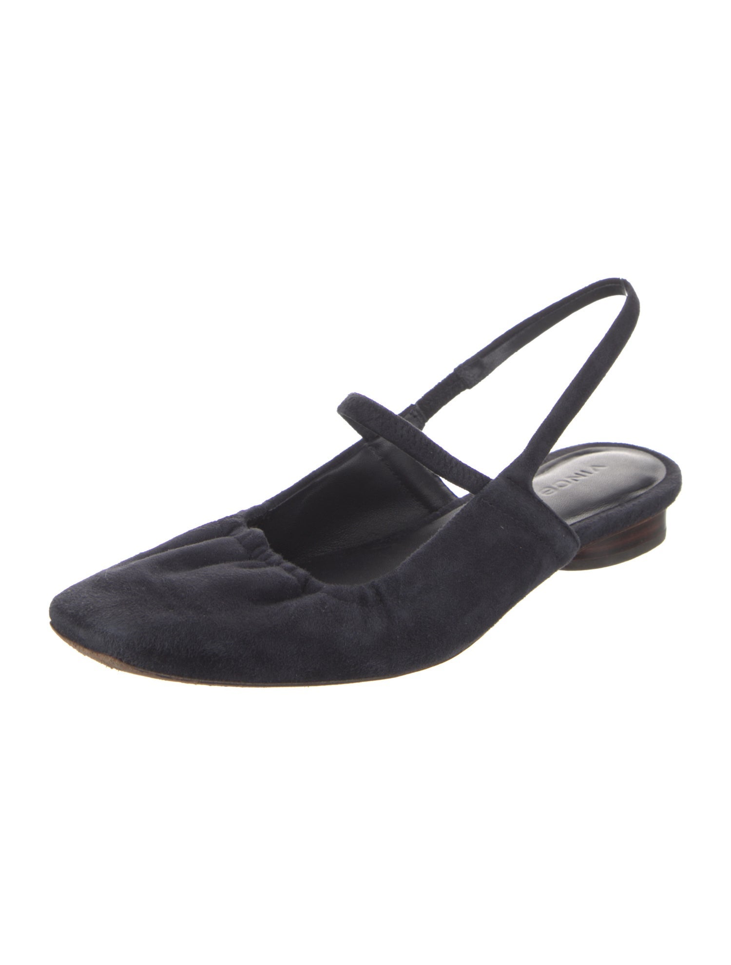 Vince Suede Slingback Flats
