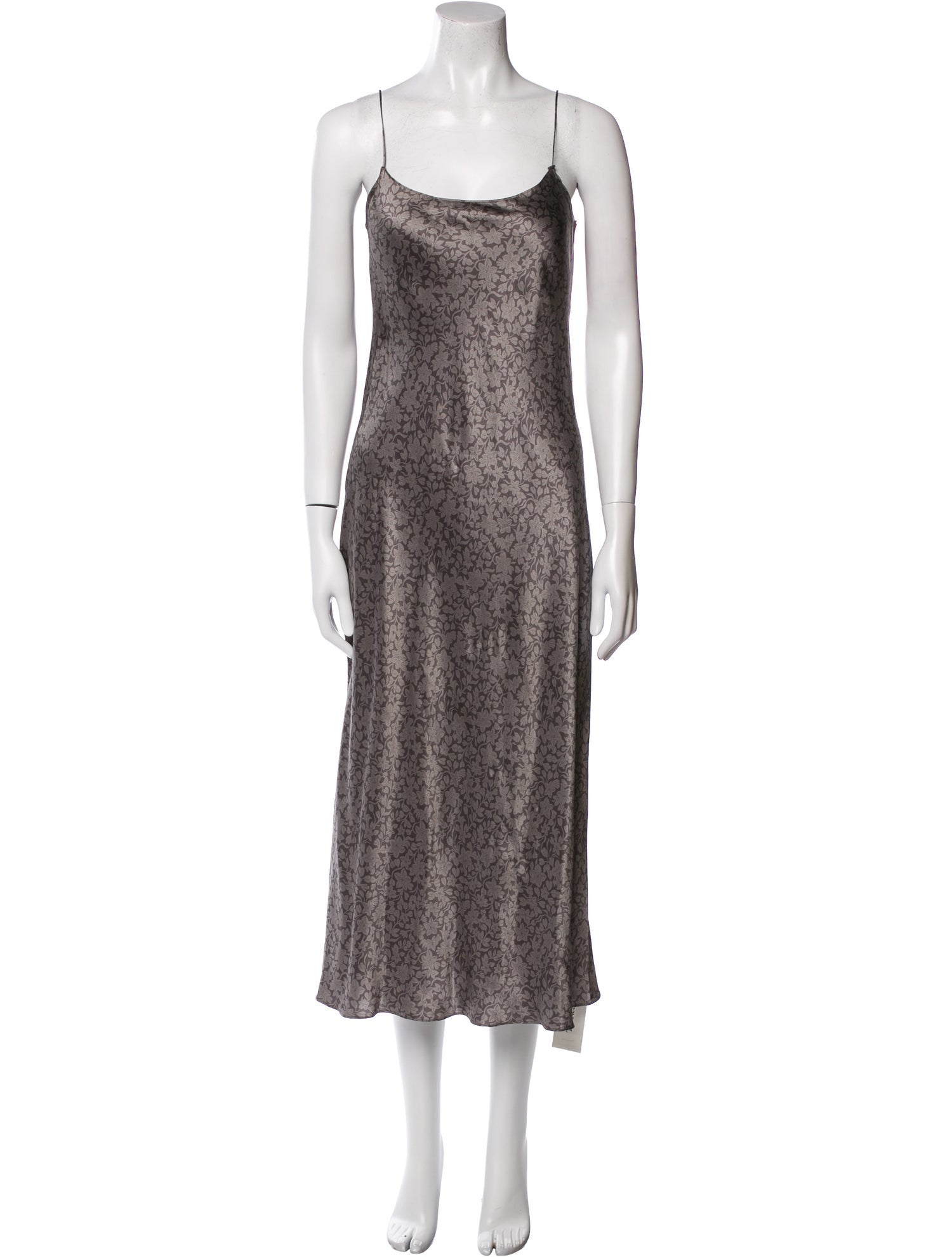 Vince Silk Midi Length Dress