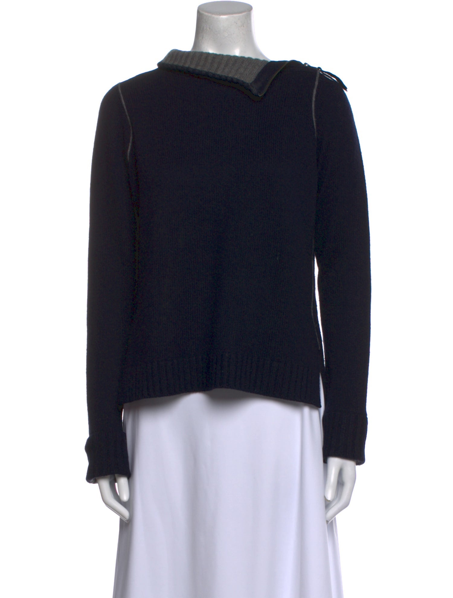 Vince Wool Bateau Neckline Sweater