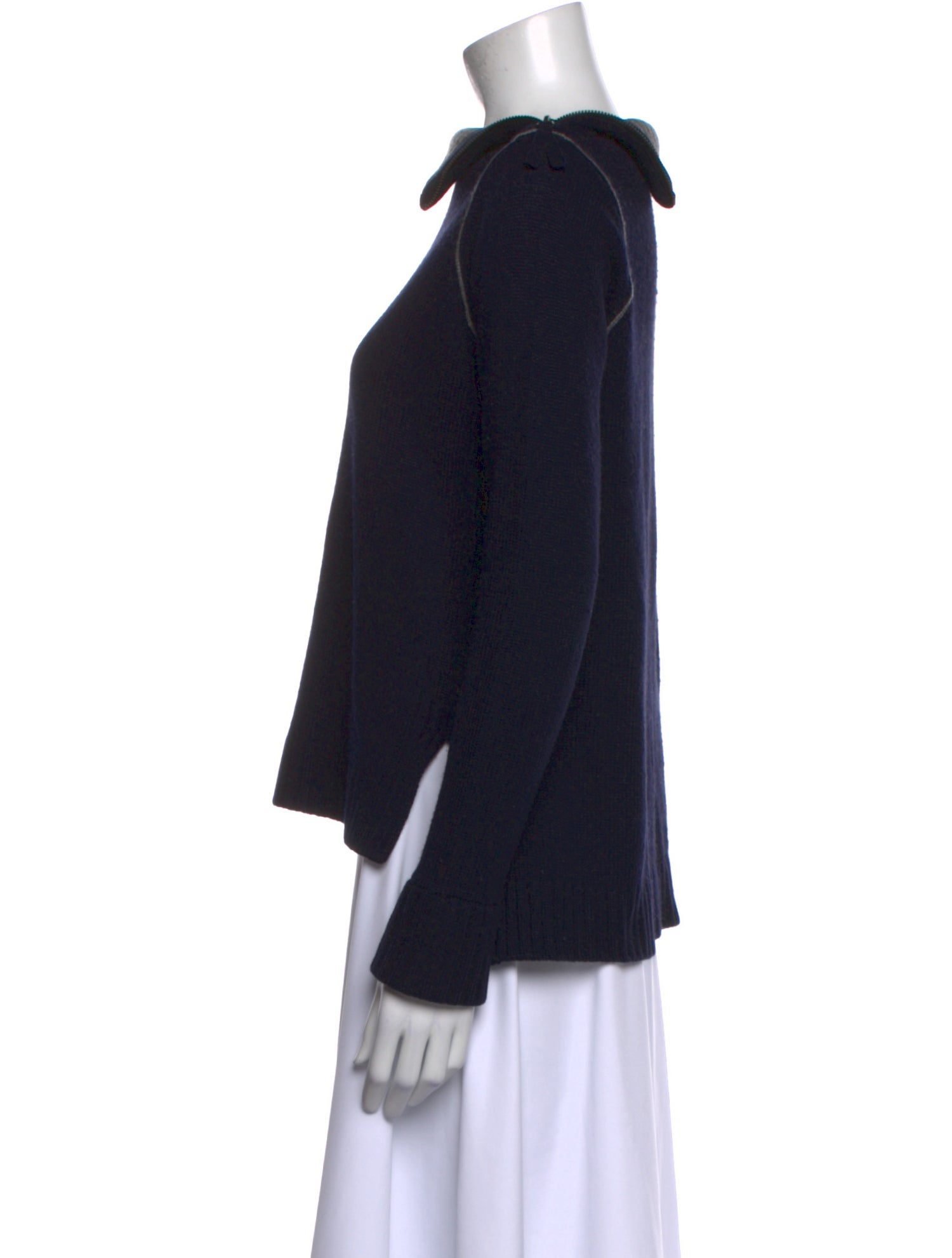 Vince Wool Bateau Neckline Sweater