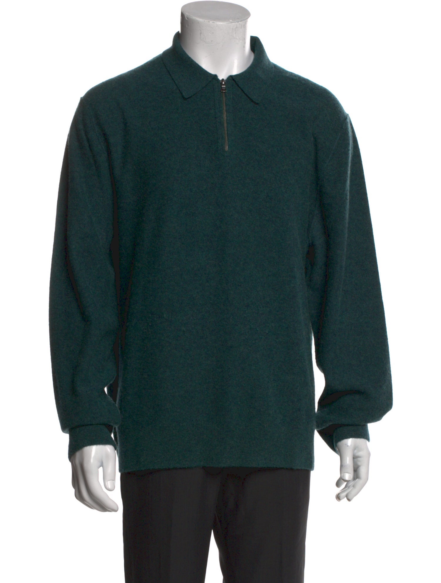 Vince Cashmere Collar Polo Sweater