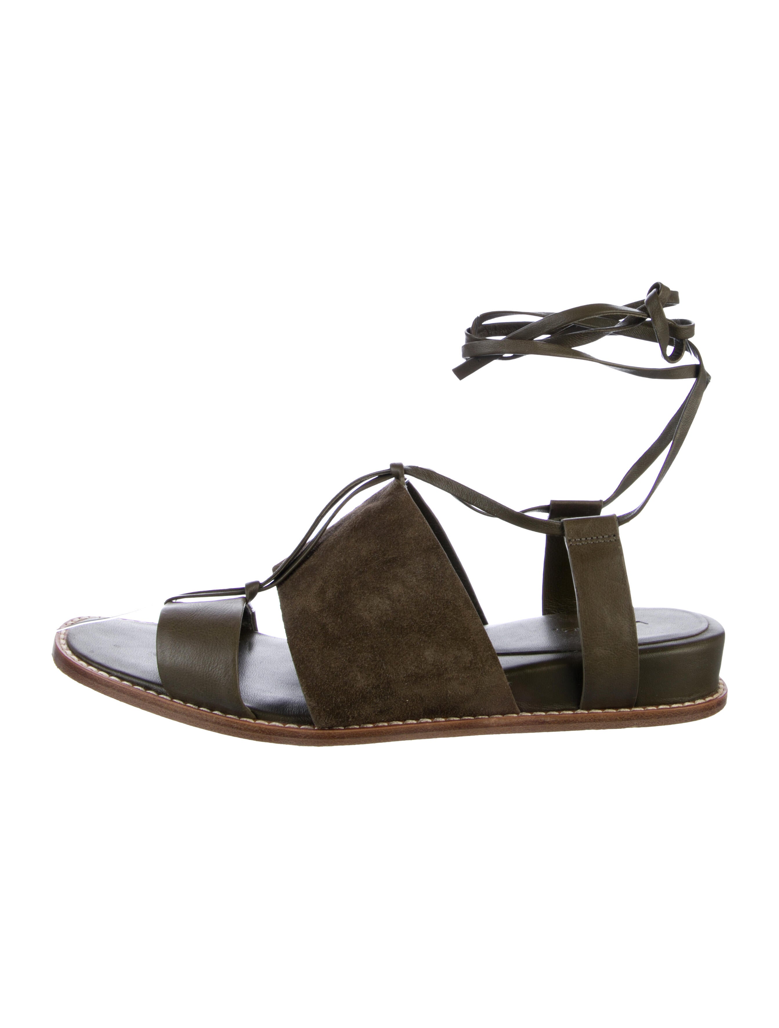 Vince Leather Colorblock Pattern Slingback Flats