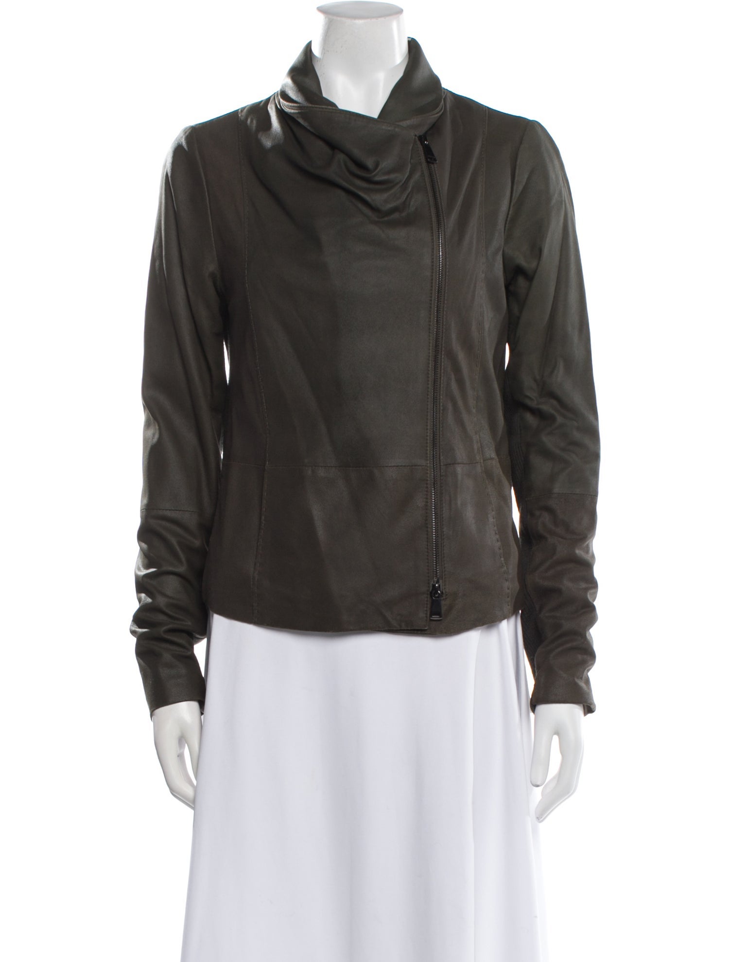 Vince Leather Biker Jacket