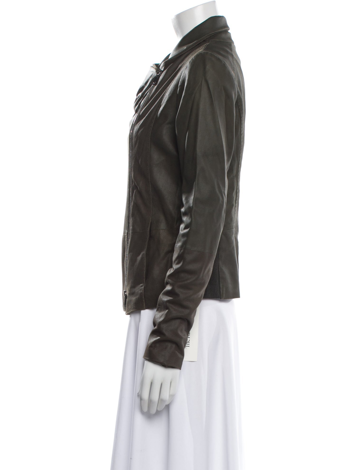 Vince Leather Biker Jacket