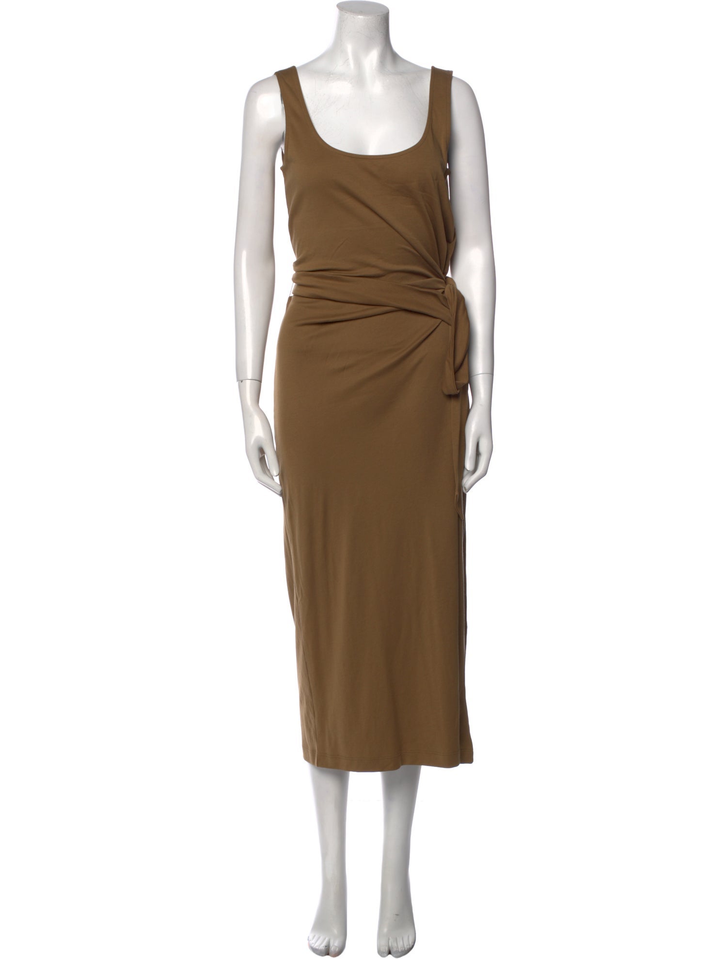 Vince Scoop Neck Long Dress