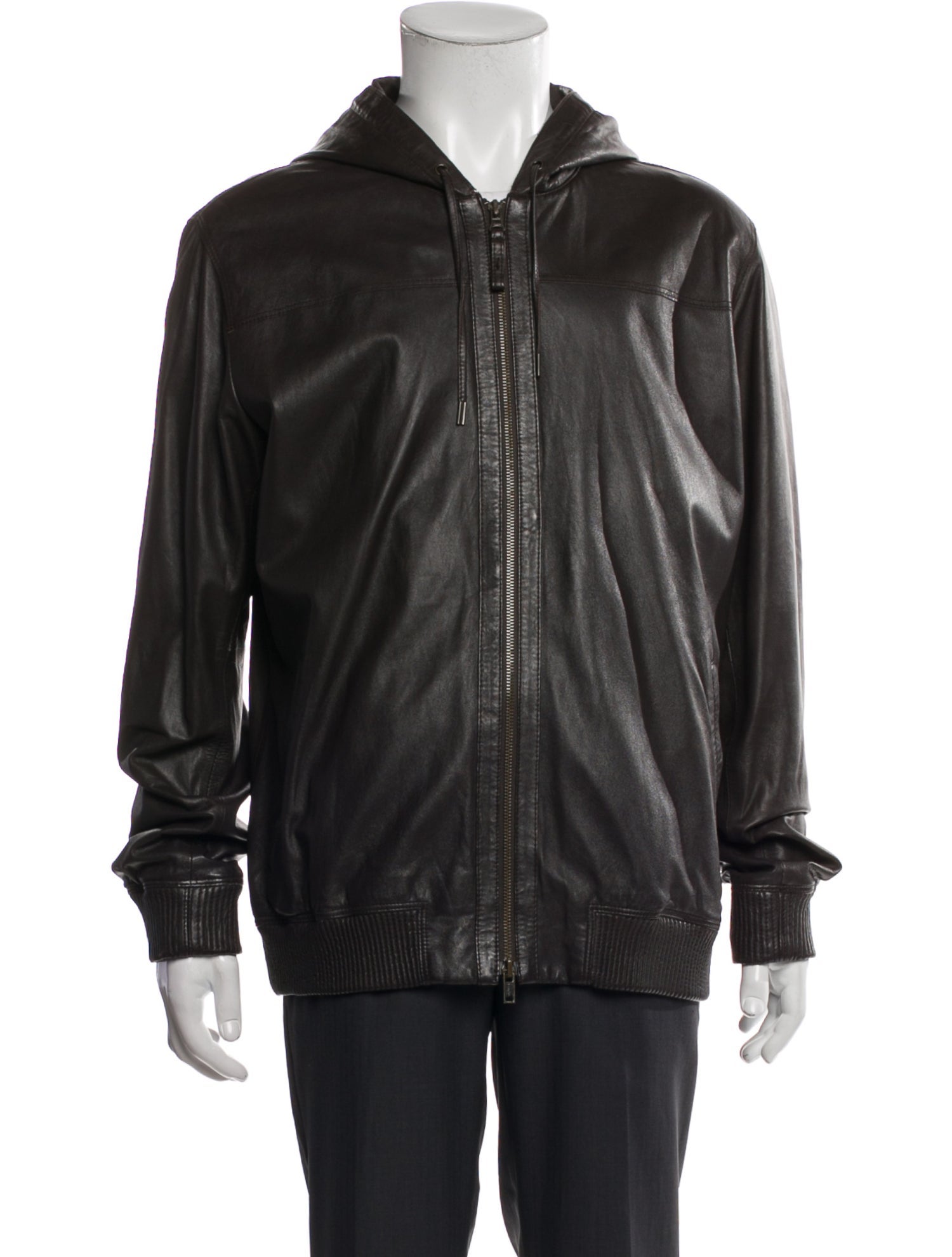 Vince Lambskin Moto Jacket