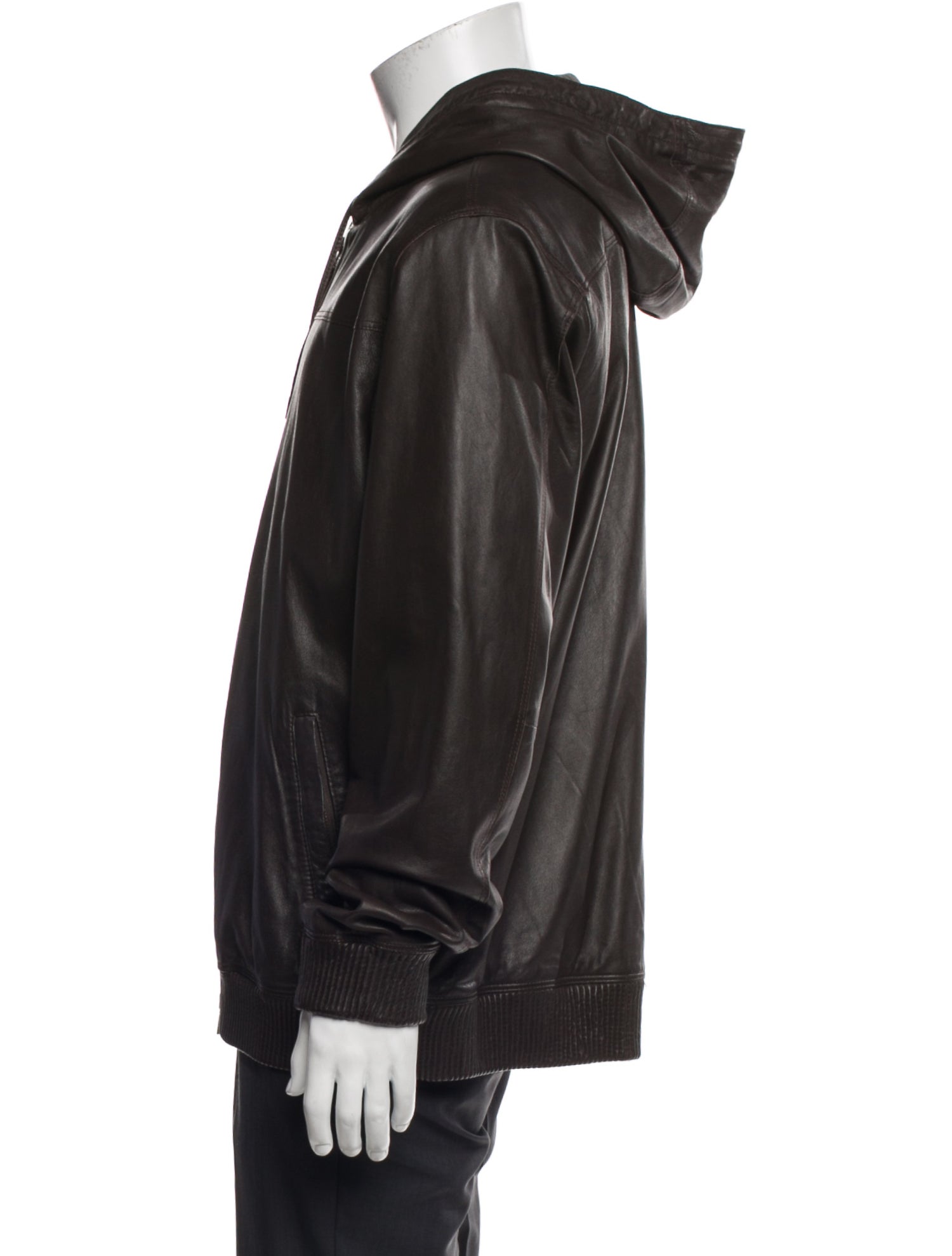 Vince Lambskin Moto Jacket